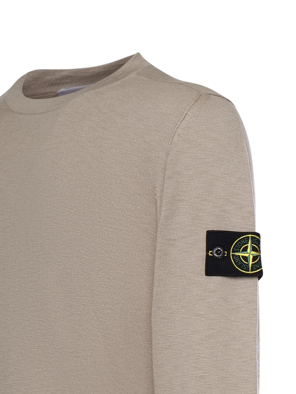 Оригінальна Maglione In Cotone E Nylon Con Logo Stone island – вид ззаду