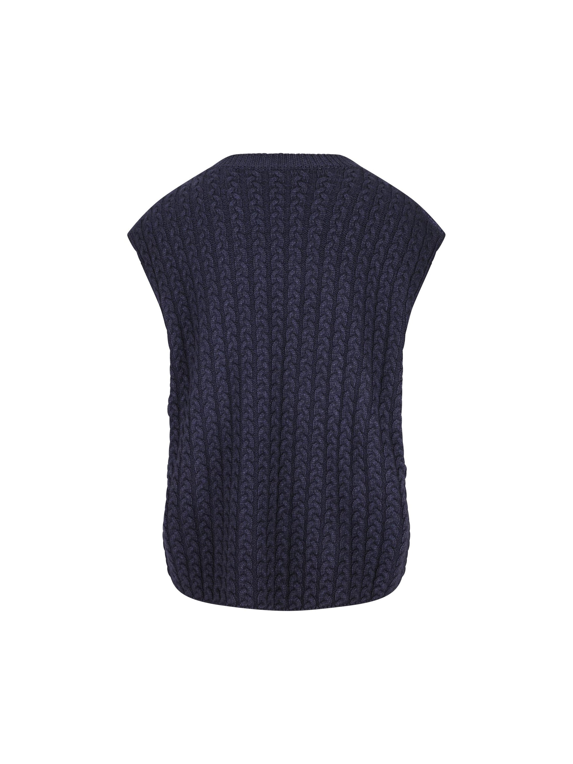 Wool Gilet Loewe – Гарантія оригінальності – вид ззаду