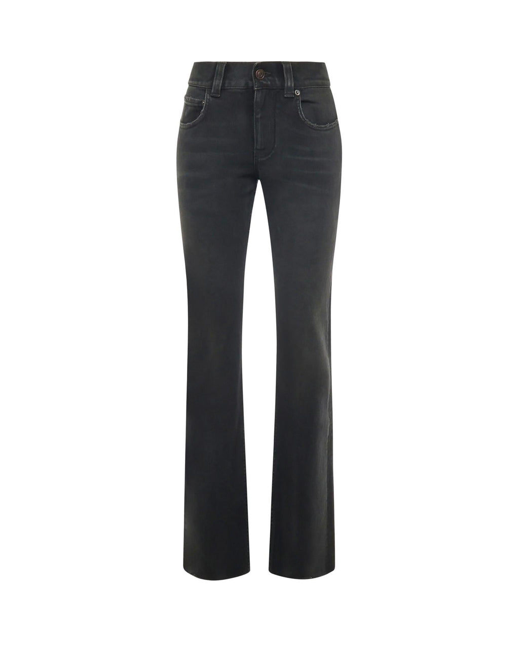 Оригінальна Jeans Bootcut In Denim Balenciaga – боковий вид