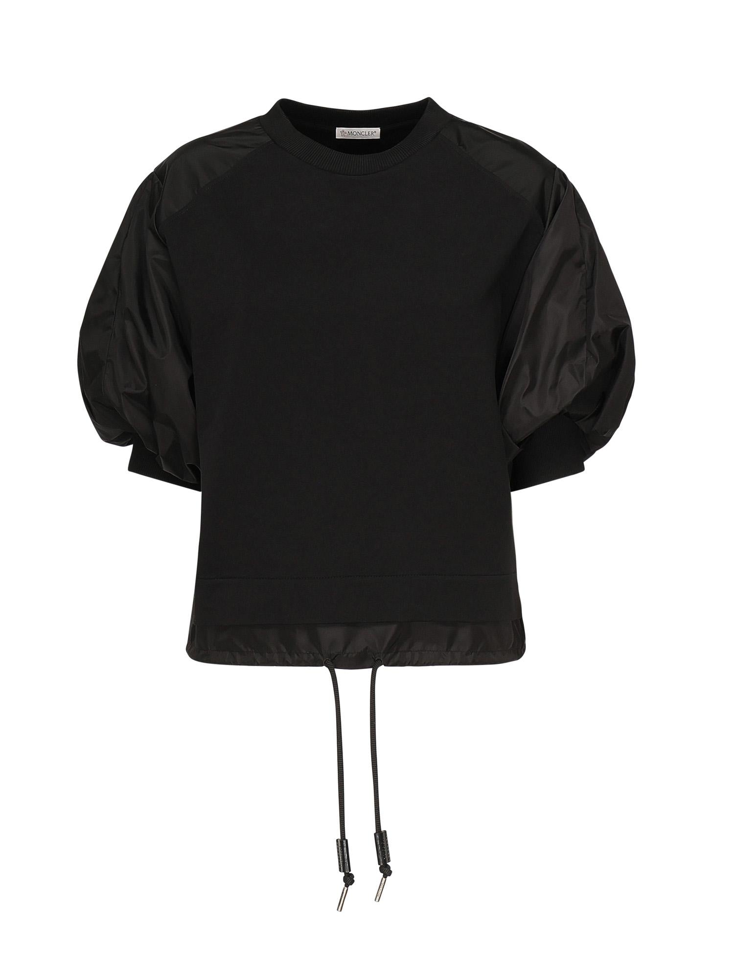 T-Shirt Con Maniche A Sbuffo Moncler оригінал – Купити в Україні – боковий вид