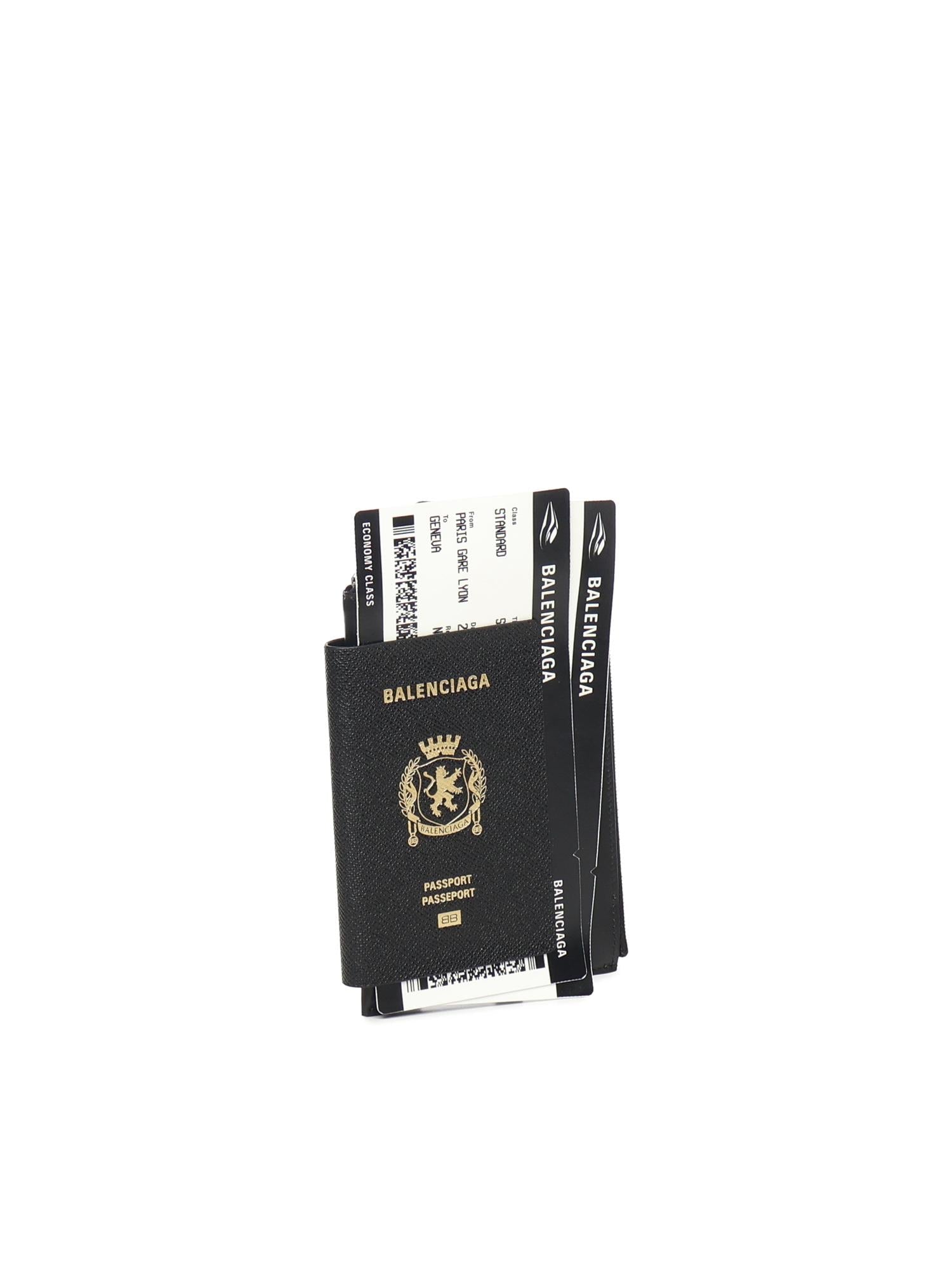 Оригінальна Porta Cellulare Passport Balenciaga – вид ззаду