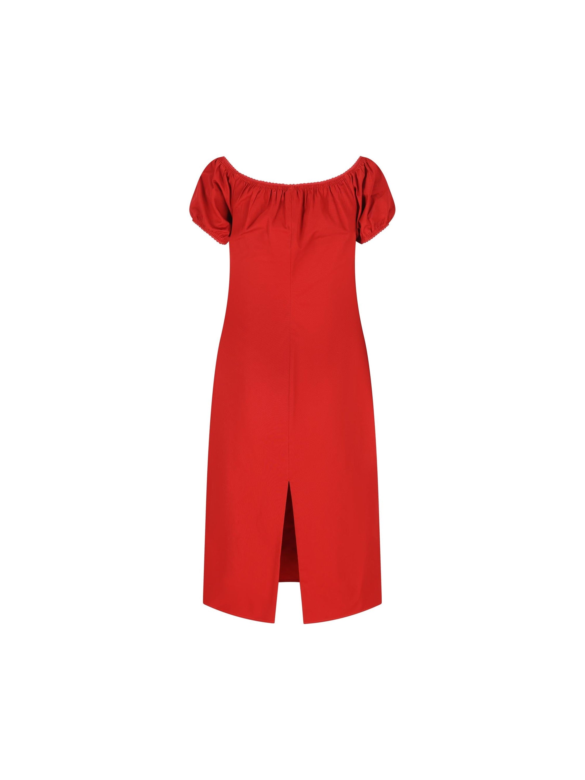 Оригінальна Long Cotton Dress Miu miu – вид ззаду