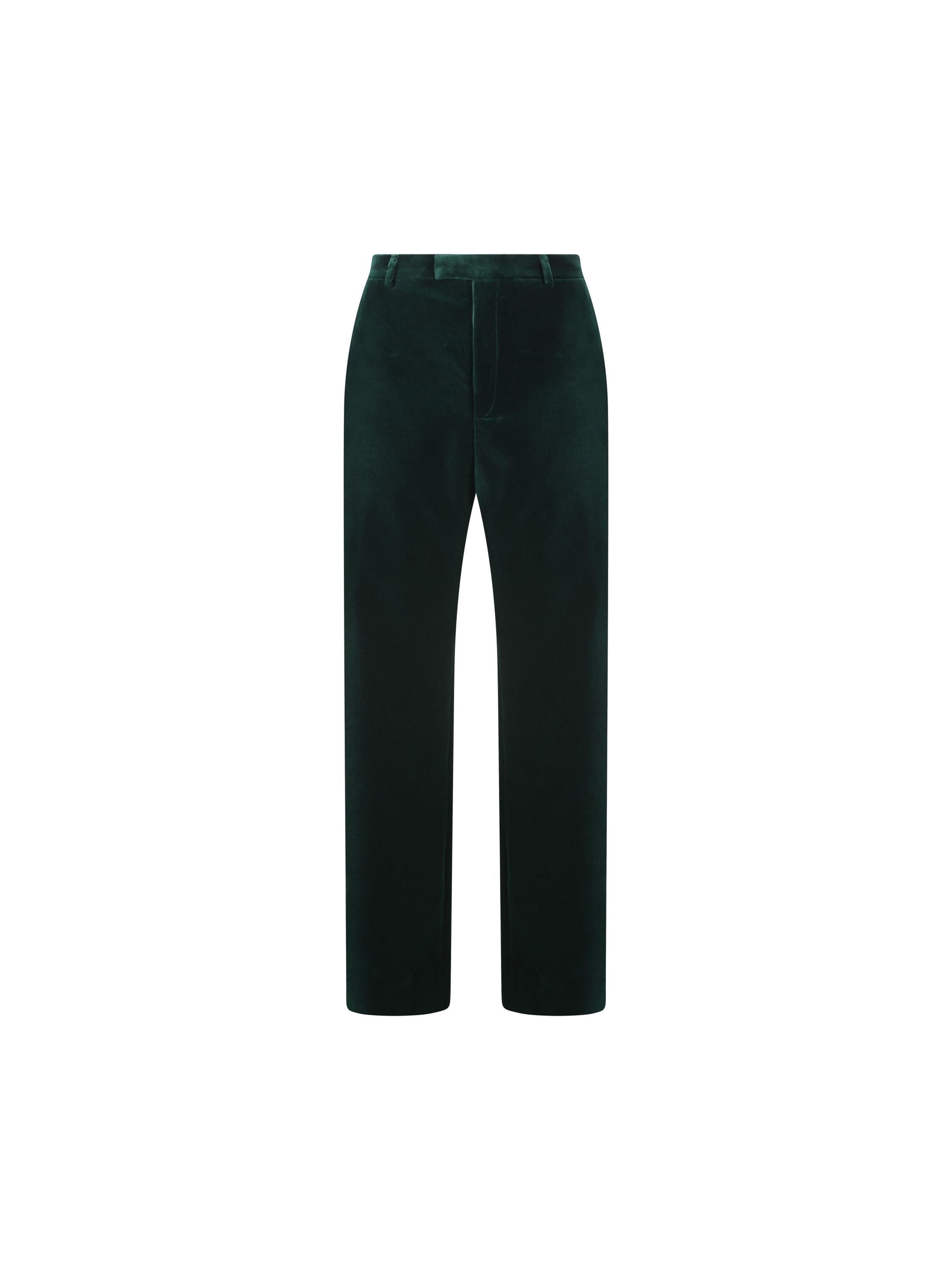 Cotton Velvet Pants Gucci оригінал – Купити в Україні – боковий вид