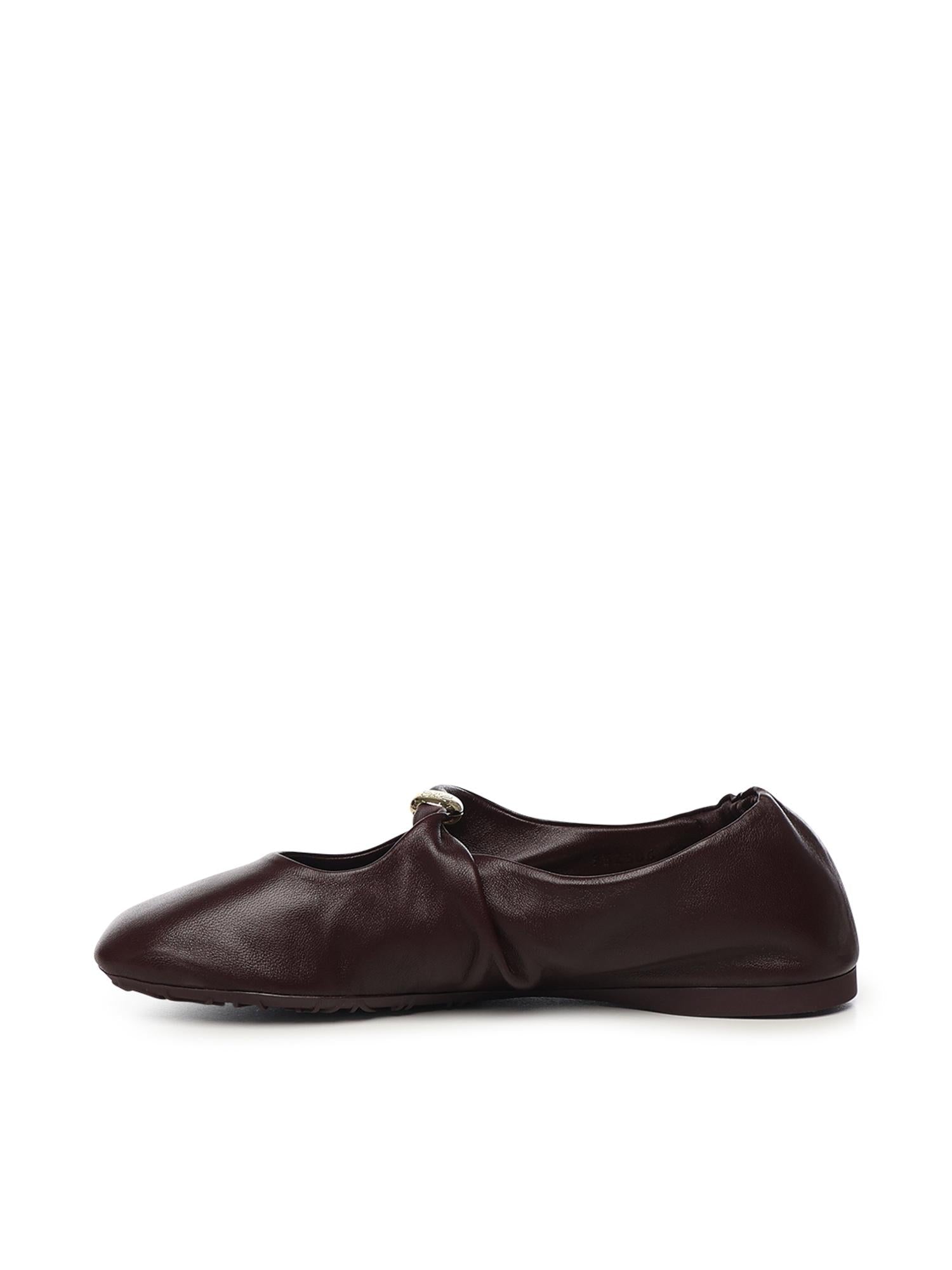 Оригінальна Ballerine Pebble In Nappa DI Agnello Loewe – збільшений вид