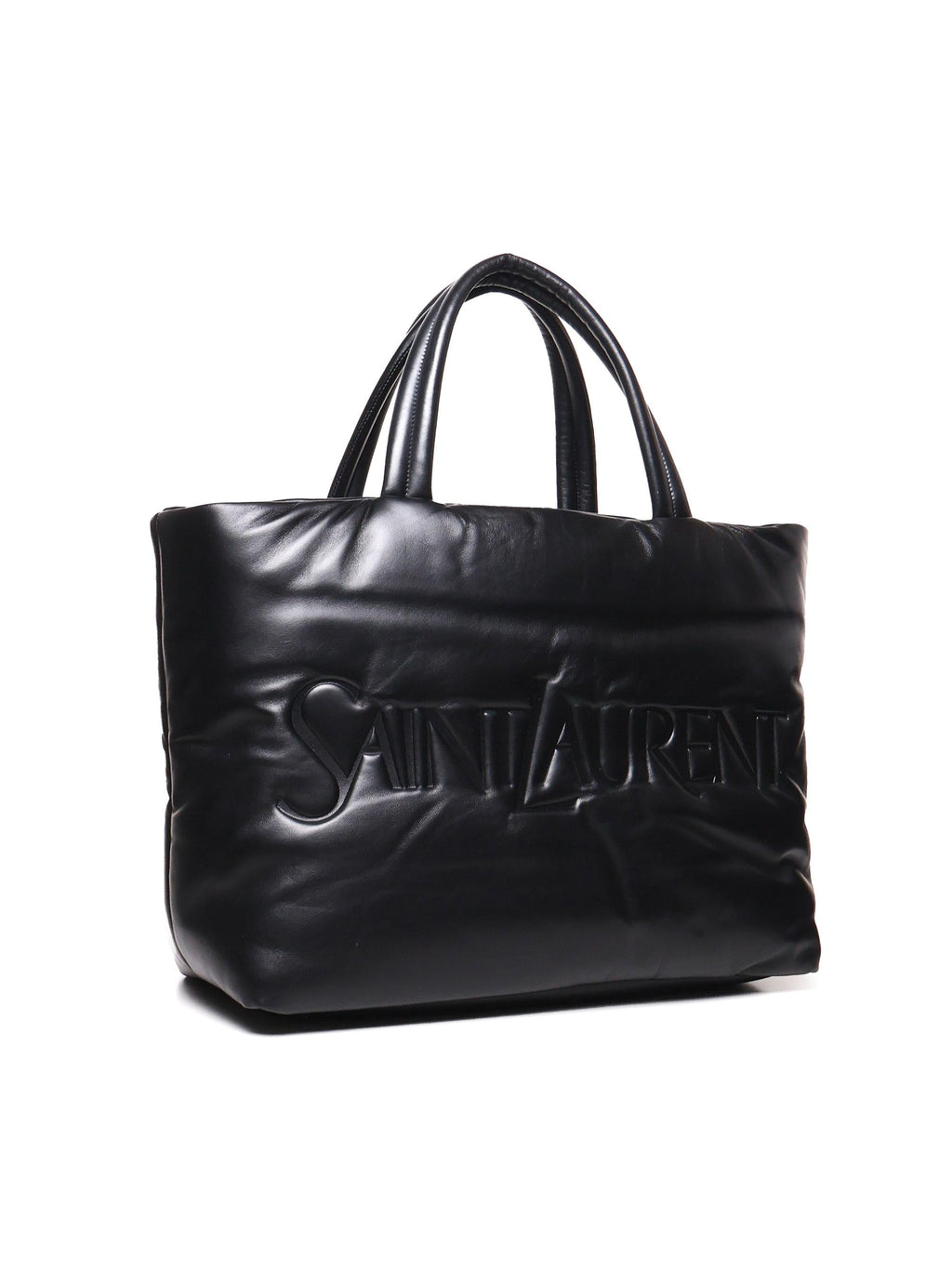 Borsa Tote Imbottita In Pelle Saint laurent – Гарантія оригінальності – вид ззаду