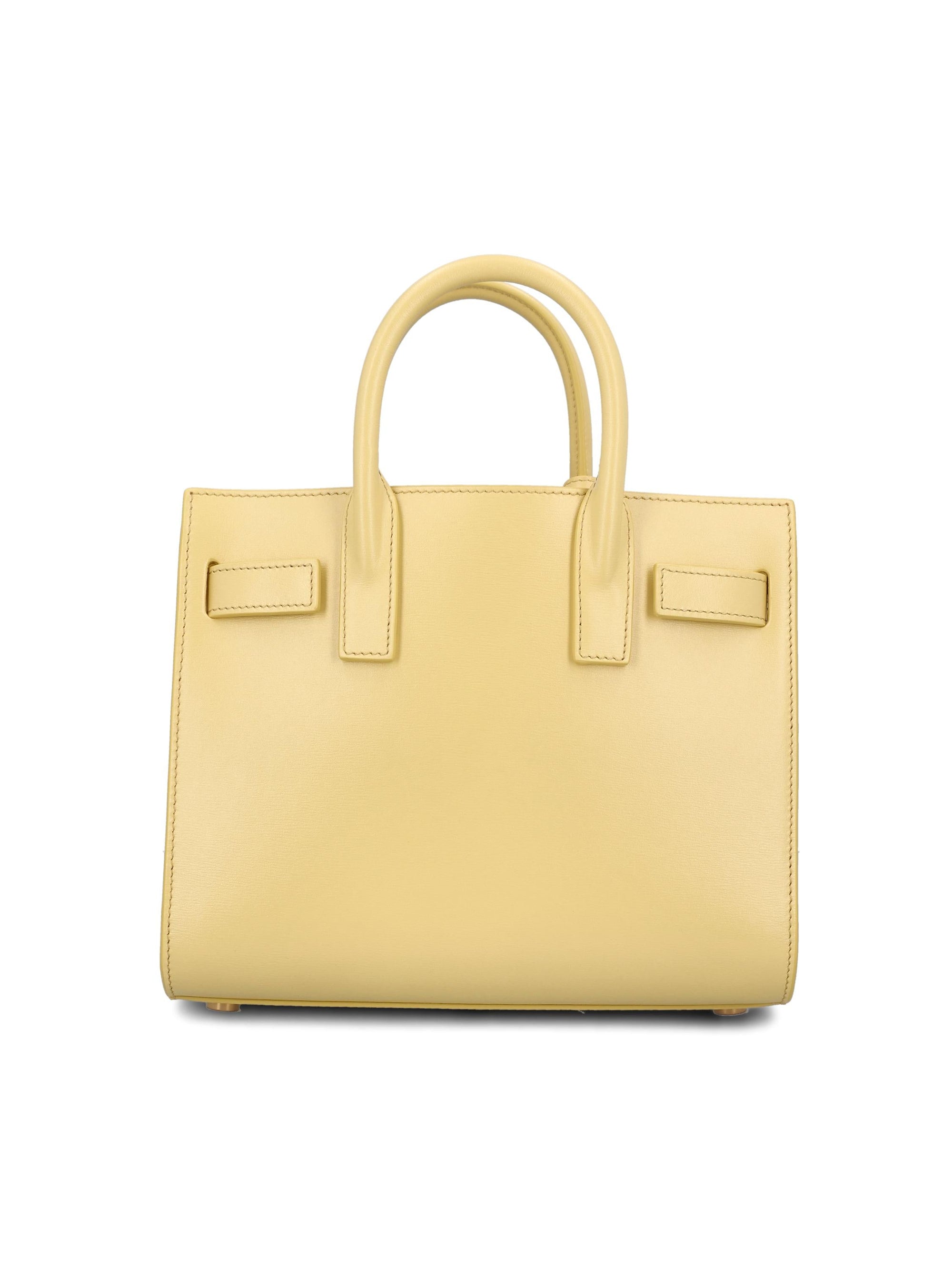 Оригінальна Sac De Jour Leather Bag Saint laurent – вид ззаду
