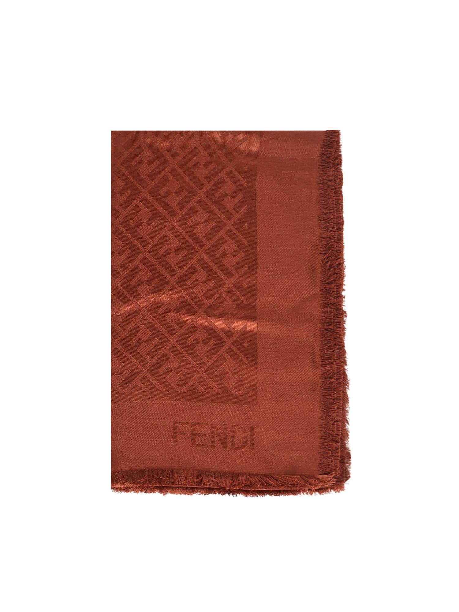 Scialle Ff Jacquard Fendi – Гарантія оригінальності – боковий вид