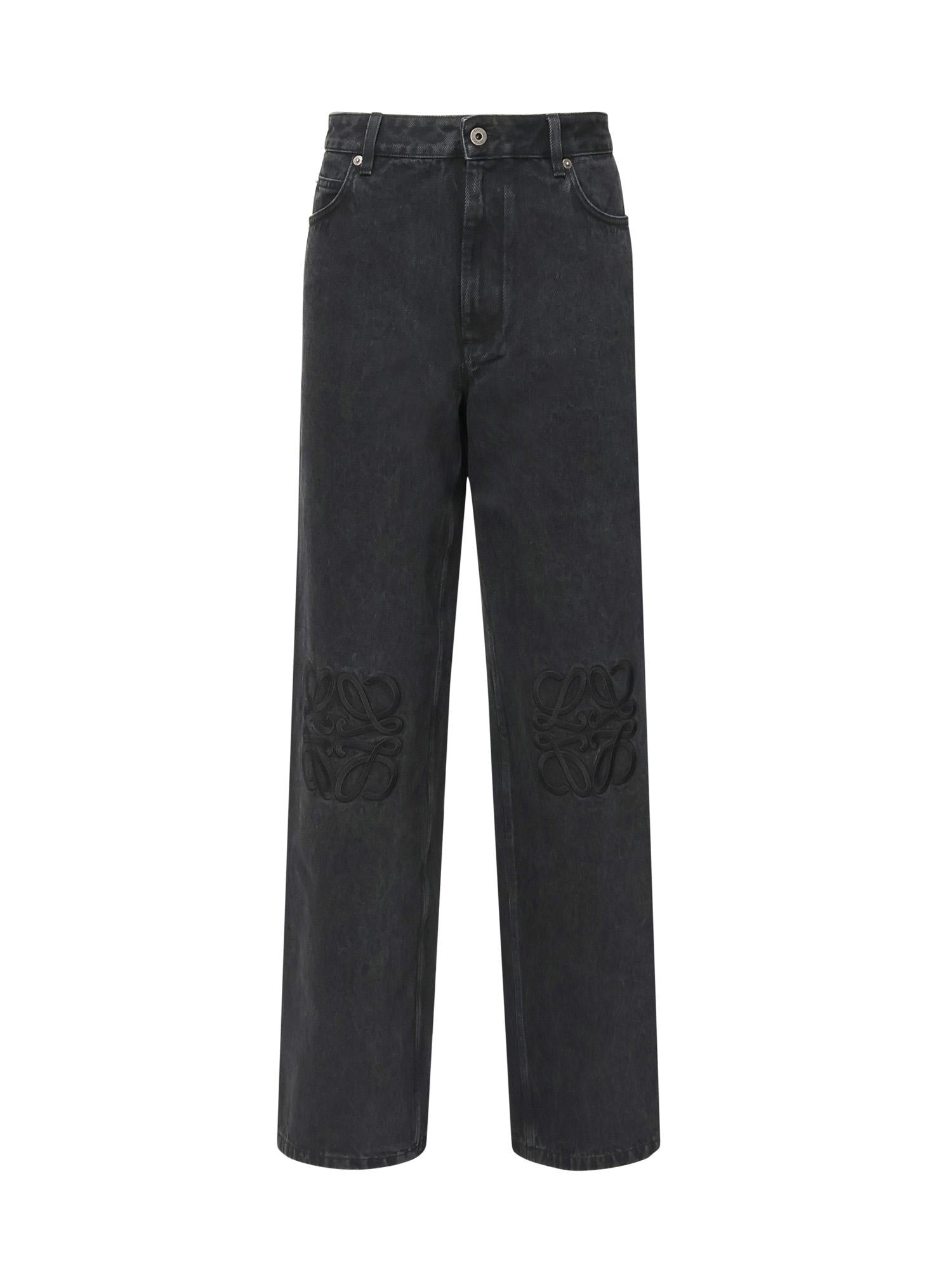 Оригінальна Jeans Baggy Anagram Loewe – боковий вид