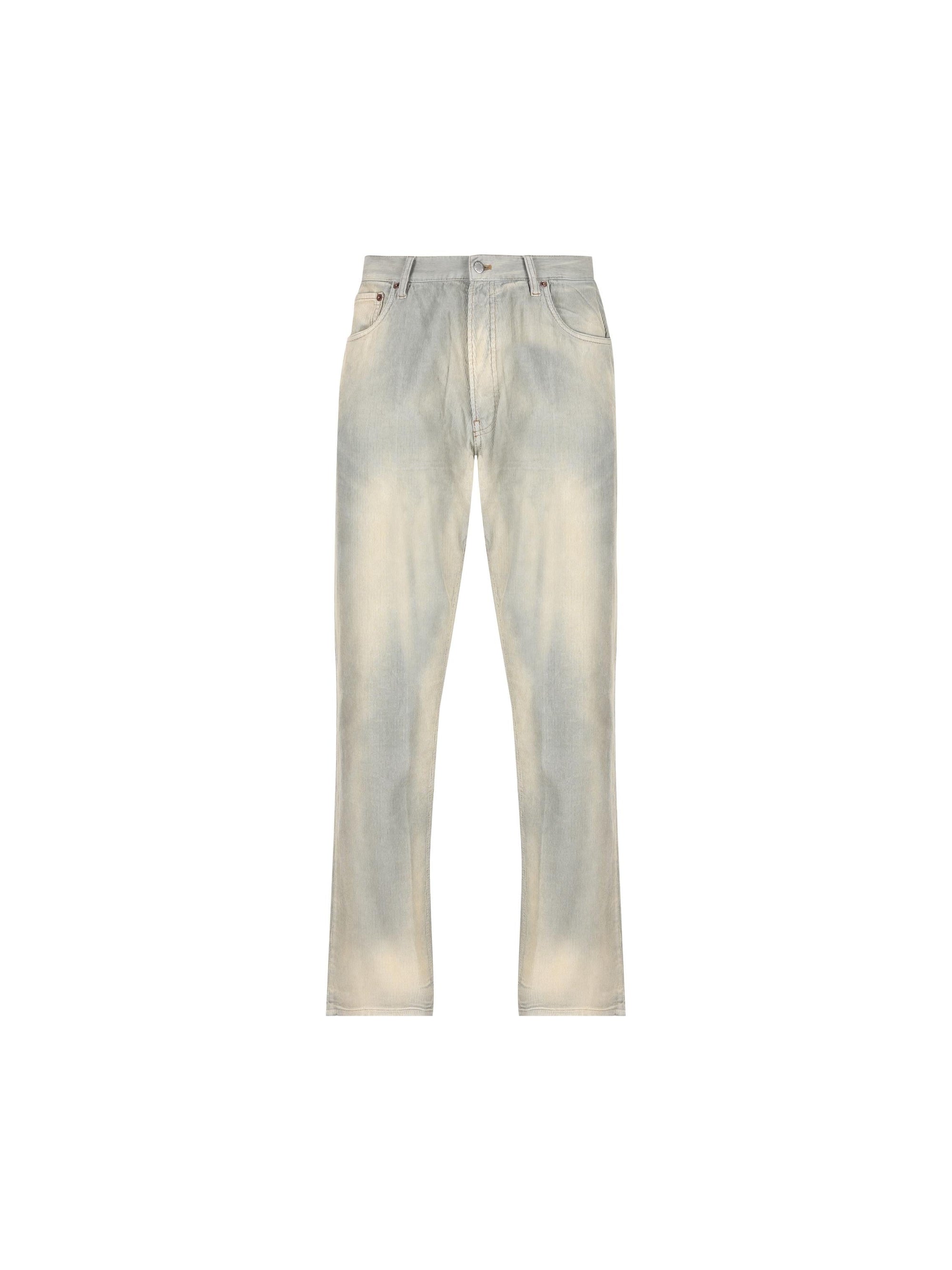 Velvet Ribbed Jeans Prada – Гарантія оригінальності – боковий вид