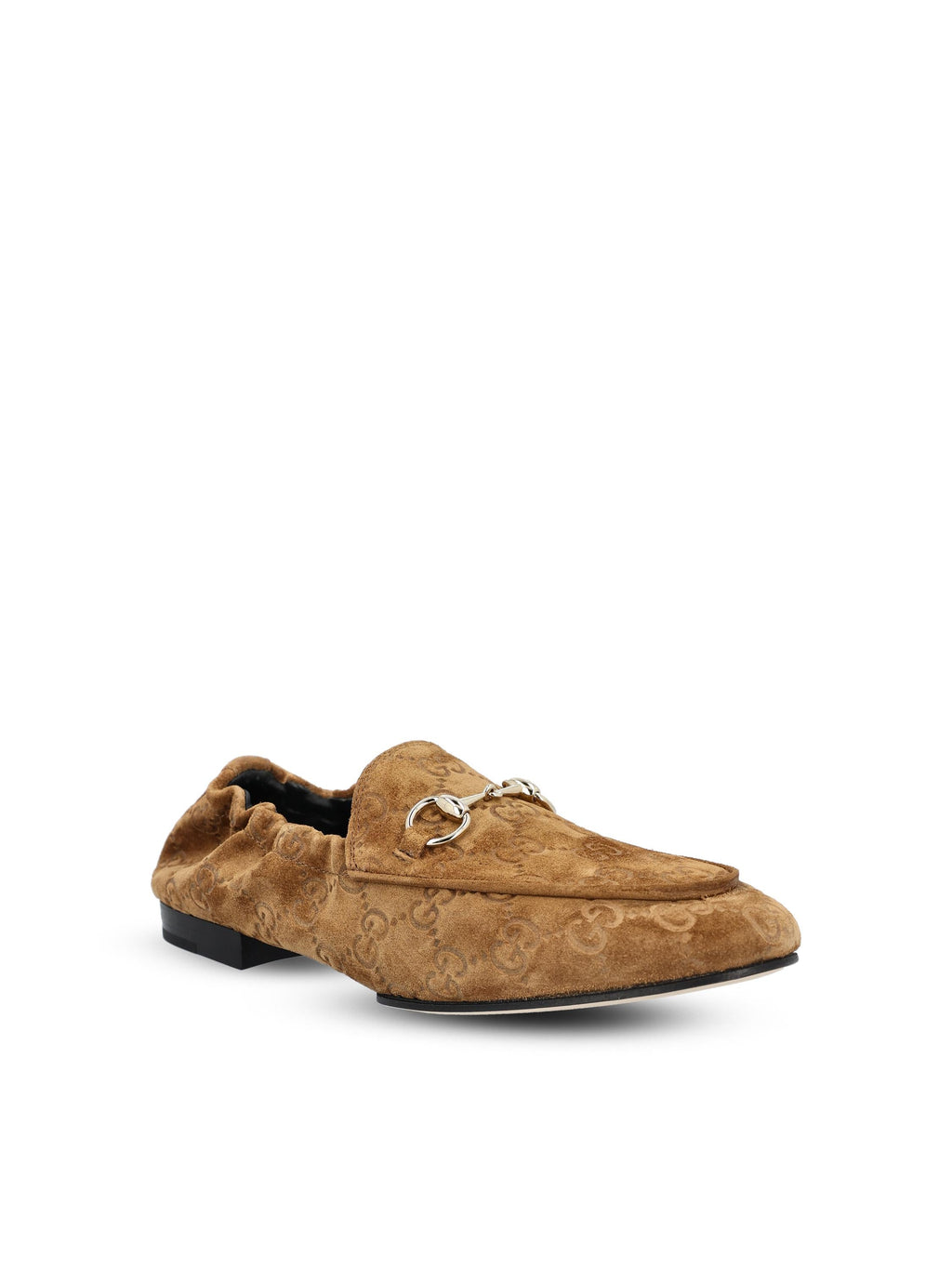 Оригінальна Suede Leather Loafers Gucci – вид ззаду