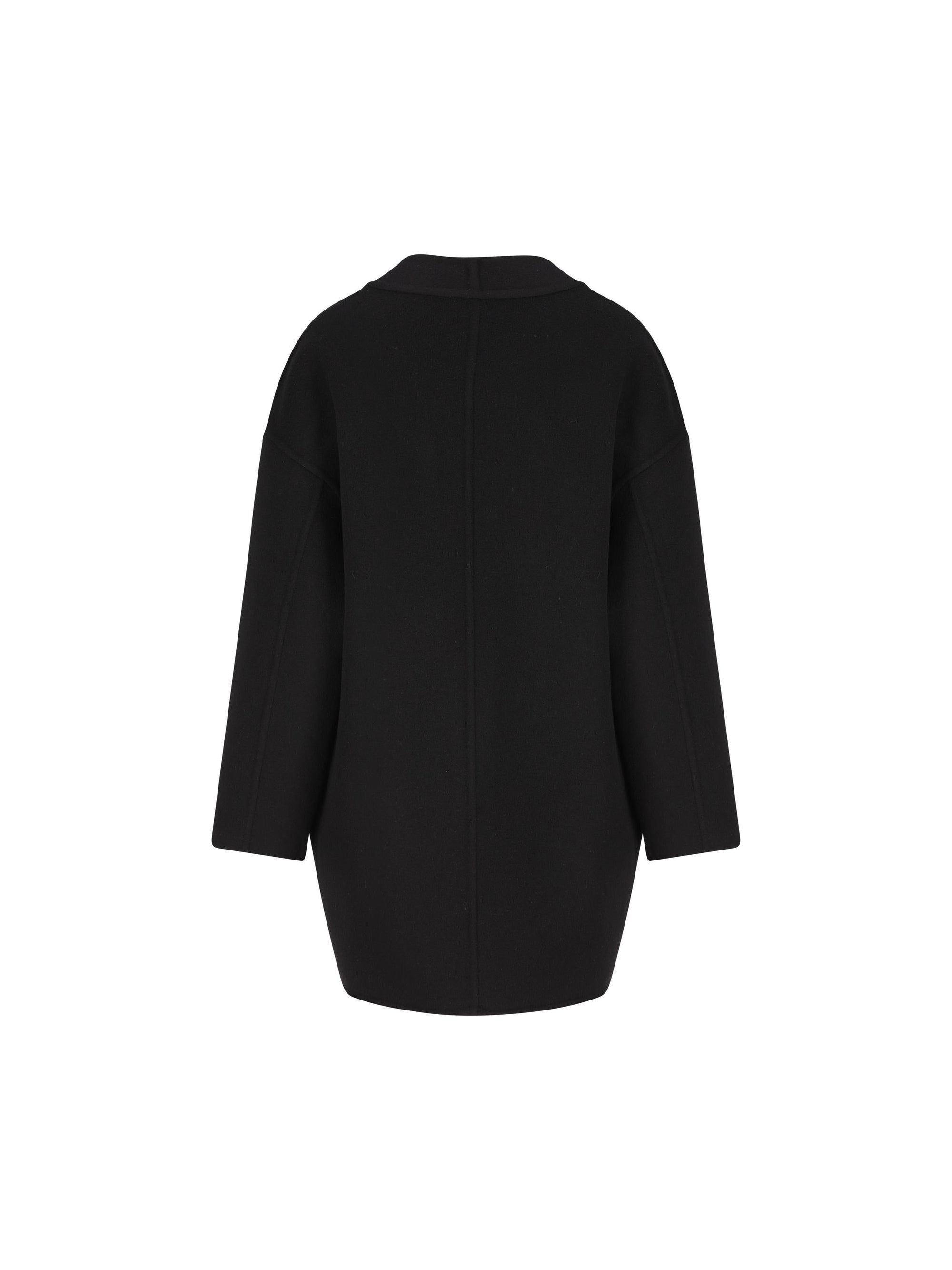 Оригінальна Cappotto Reversibile In Lana E Seta Gucci – вид ззаду