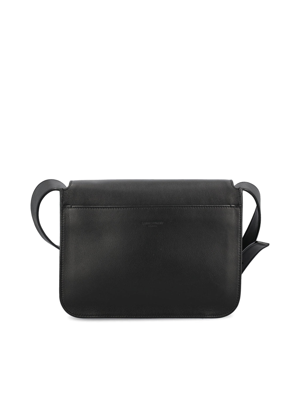 Small Messenger Bag In Leather Saint laurent – Гарантія оригінальності – вид ззаду