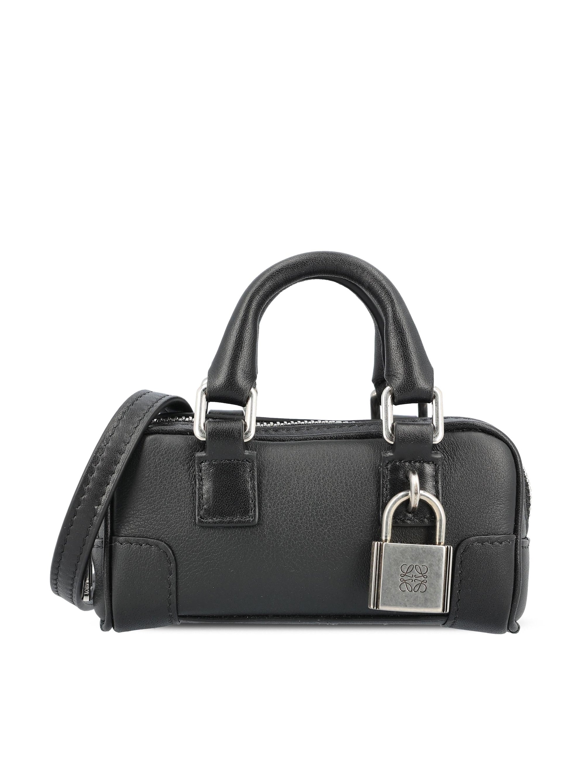 Borsa Amazona Nano In Pelle Loewe – Гарантія оригінальності – боковий вид