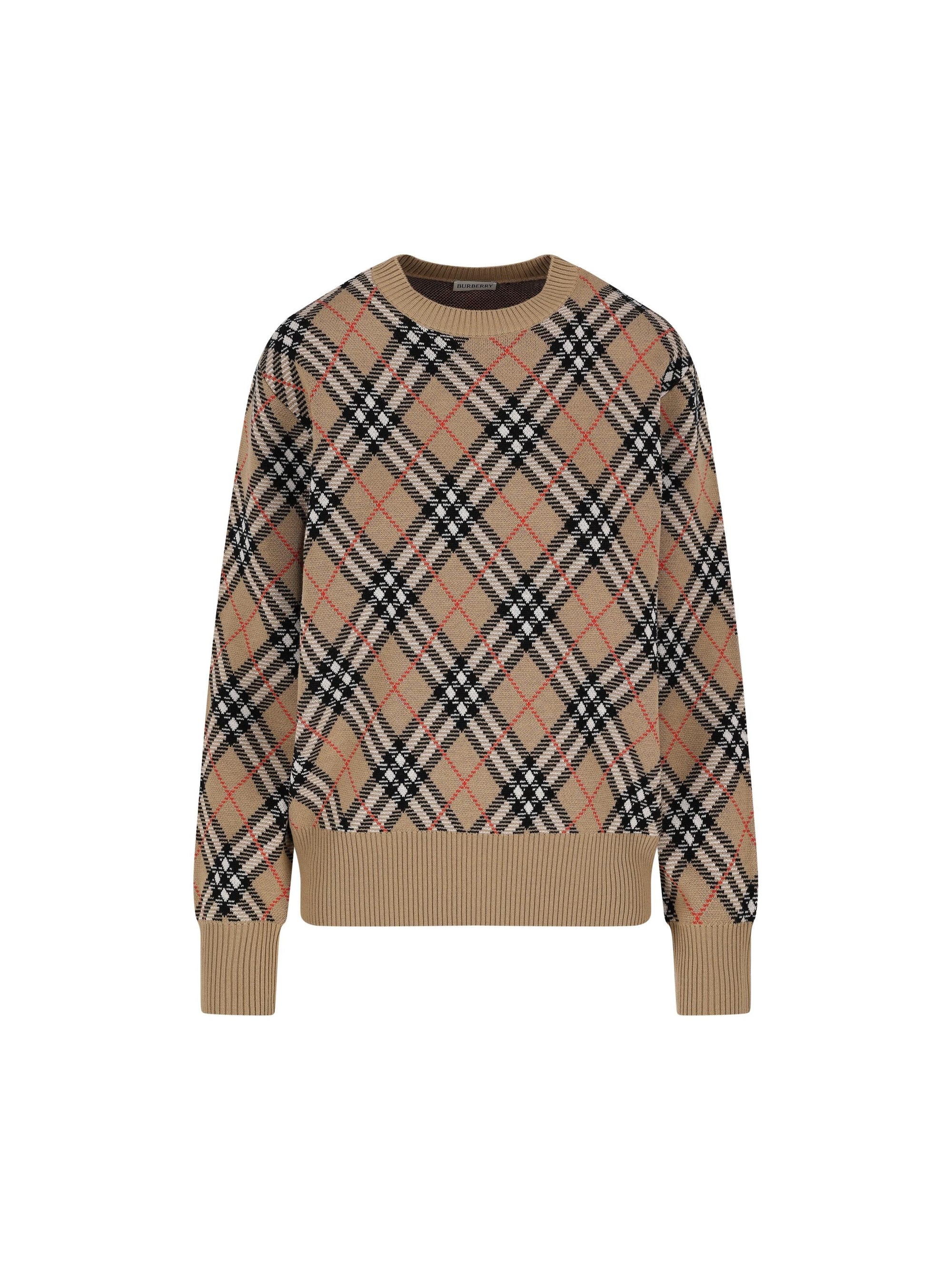 Wool Sweater Burberry – Гарантія оригінальності – боковий вид