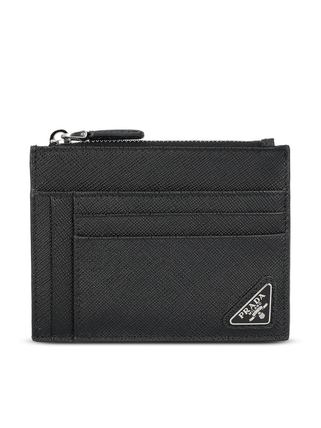 Porta Carte In Saffiano Prada – Гарантія оригінальності – боковий вид