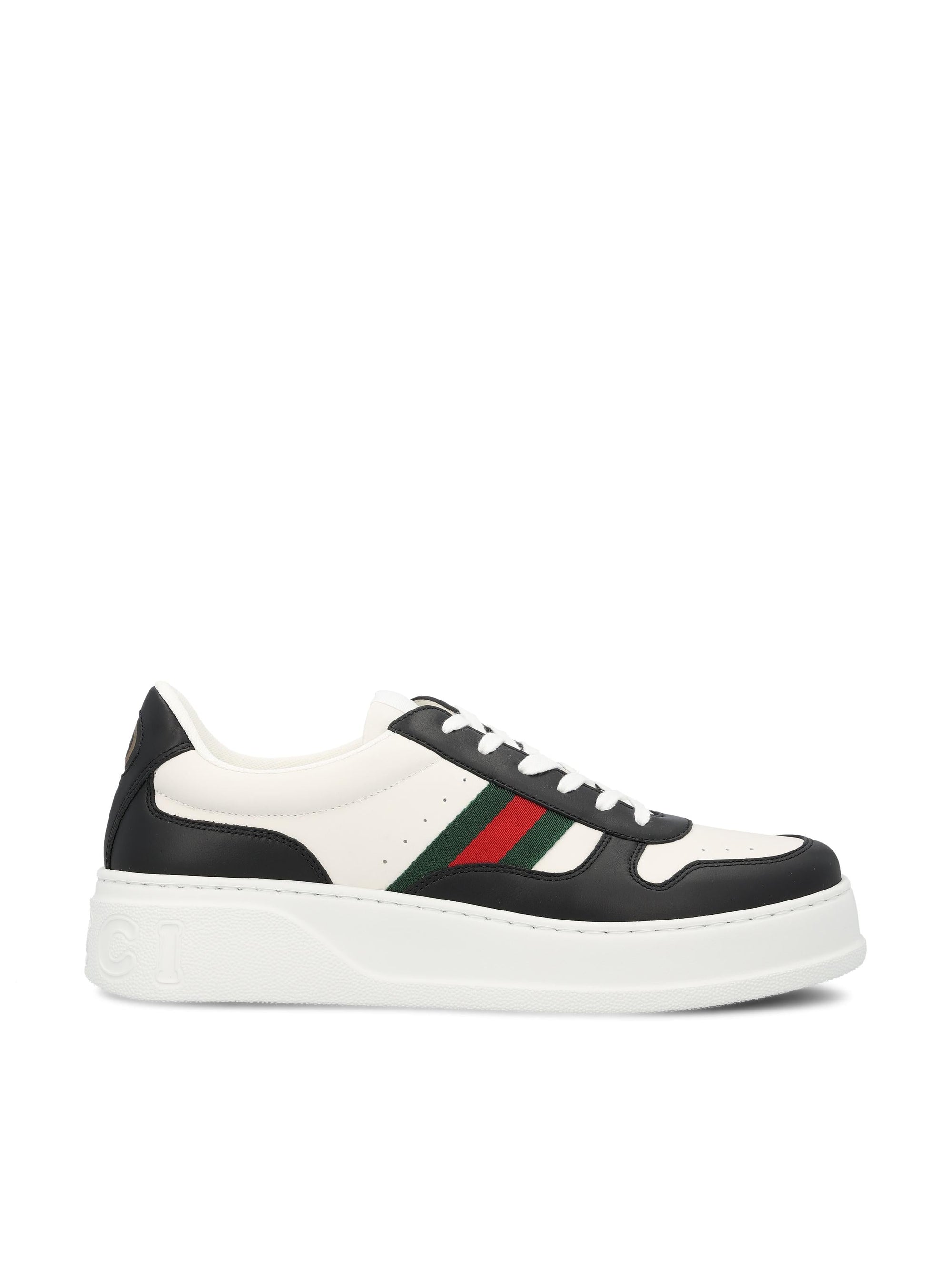 Leather Sneakers Gucci – Гарантія оригінальності – боковий вид