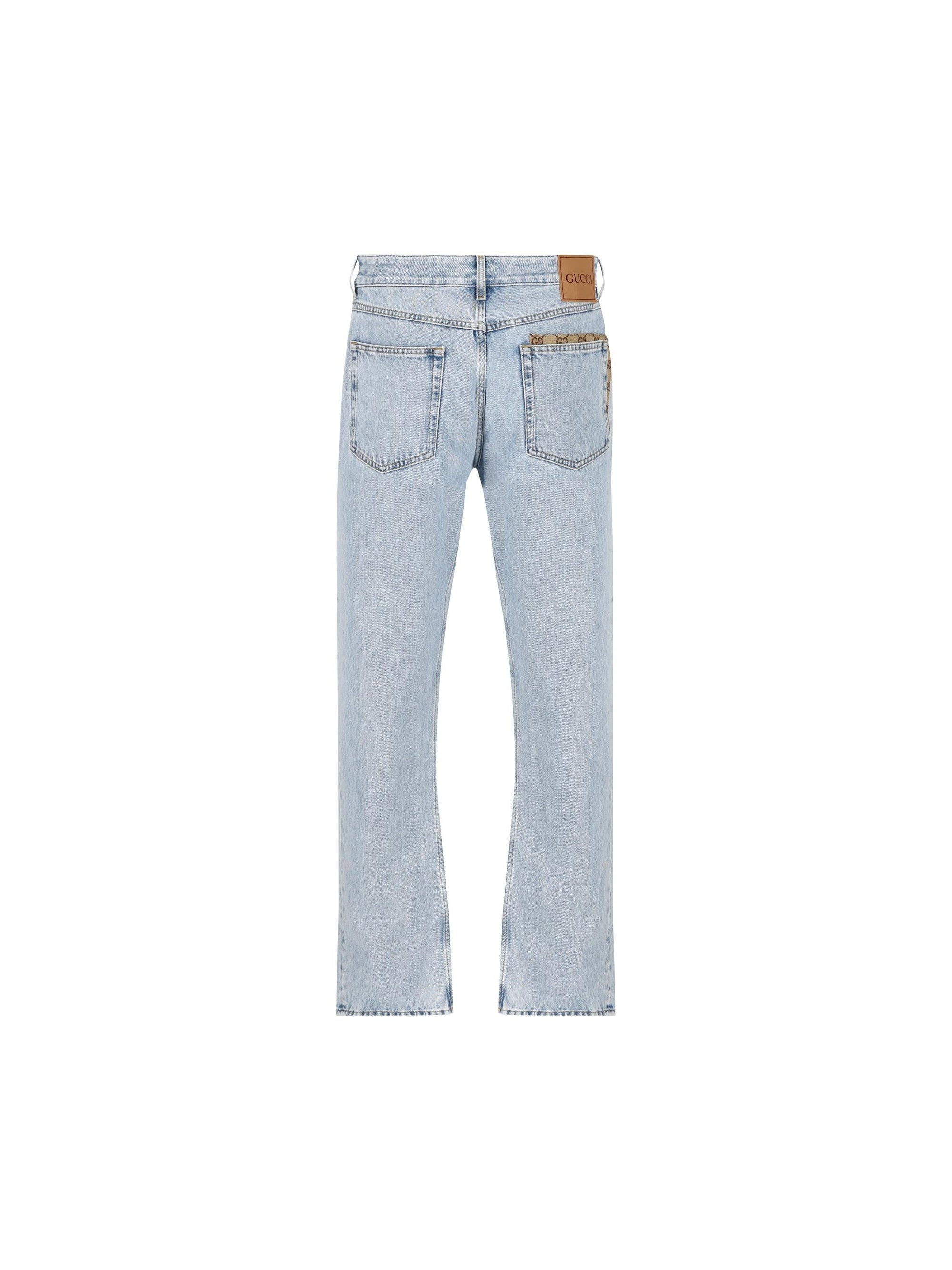 Jeans In Denim Gucci оригінал – Купити в Україні – вид ззаду