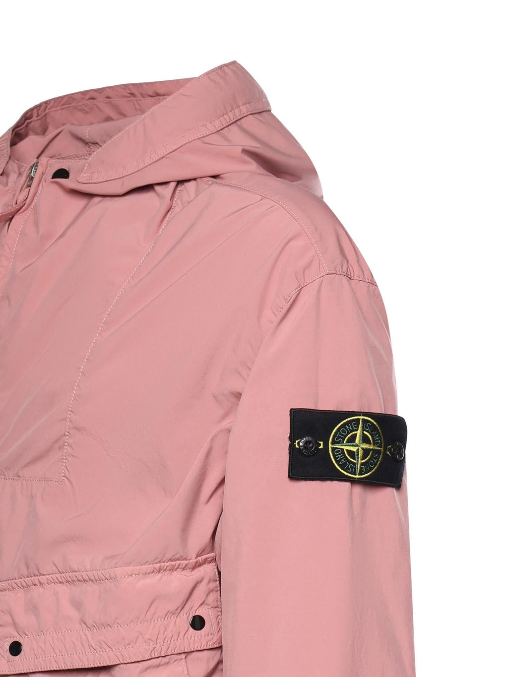Giacca Con Cappuccio E Logo Stone island оригінал – Купити в Україні – вид ззаду