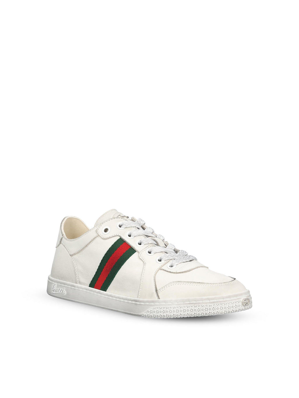 Оригінальна Sneakers Stretch In Pelle Gucci – вид ззаду