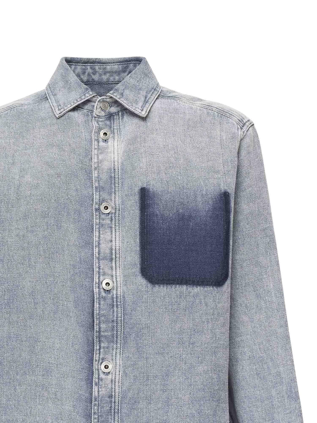 Camicia In Cotone E Lino Loewe оригінал – Купити в Україні – вид ззаду
