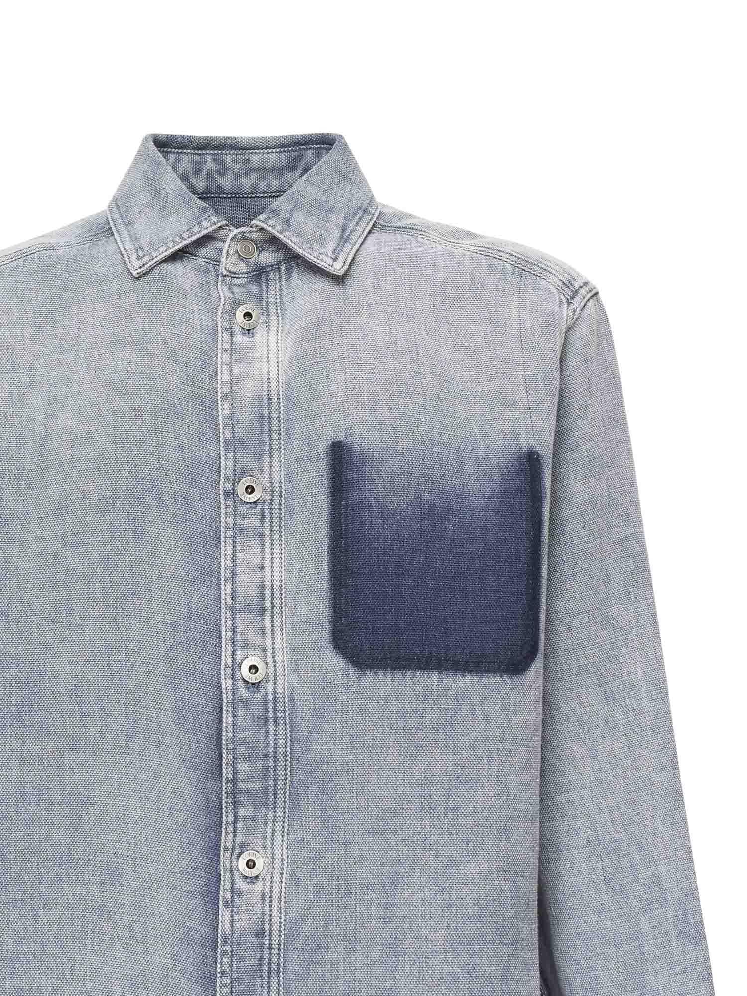 Camicia In Cotone E Lino Loewe оригінал – Купити в Україні – вид ззаду