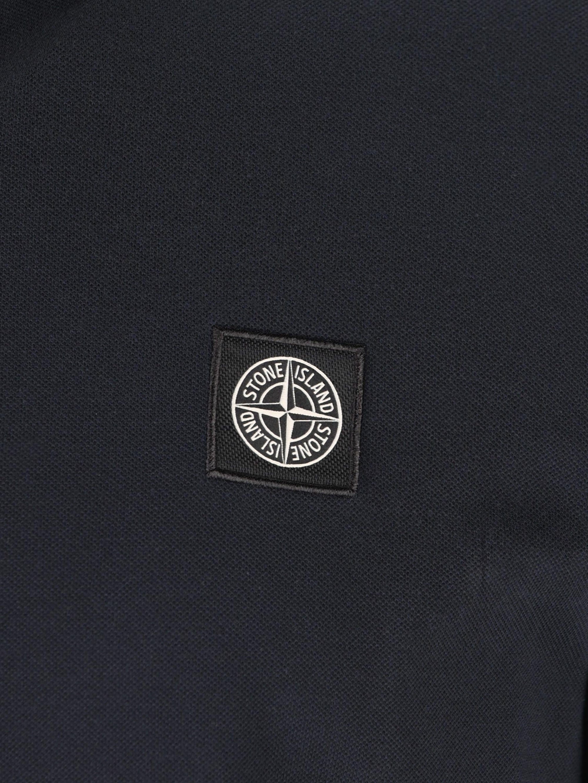 Cotton Polo Shirt Stone island – Гарантія оригінальності – збільшений вид