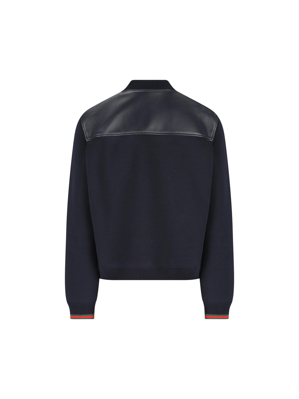 Bomber In Nappa E Maglia Gucci оригінал – Купити в Україні – вид ззаду