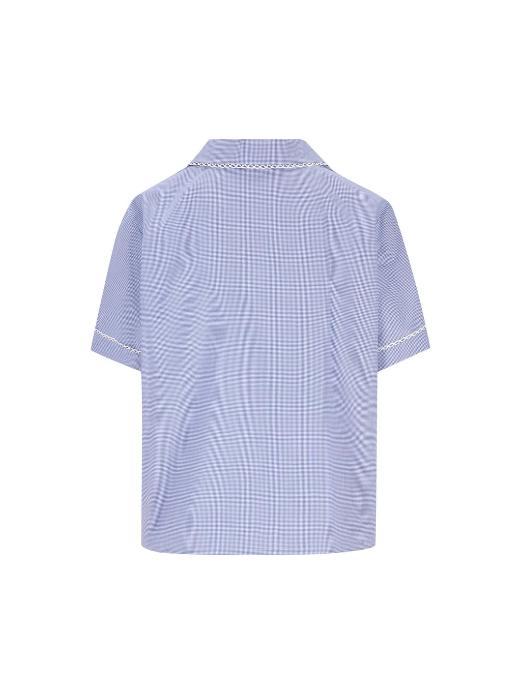 Vichy Shirt Miu miu – Гарантія оригінальності – вид ззаду
