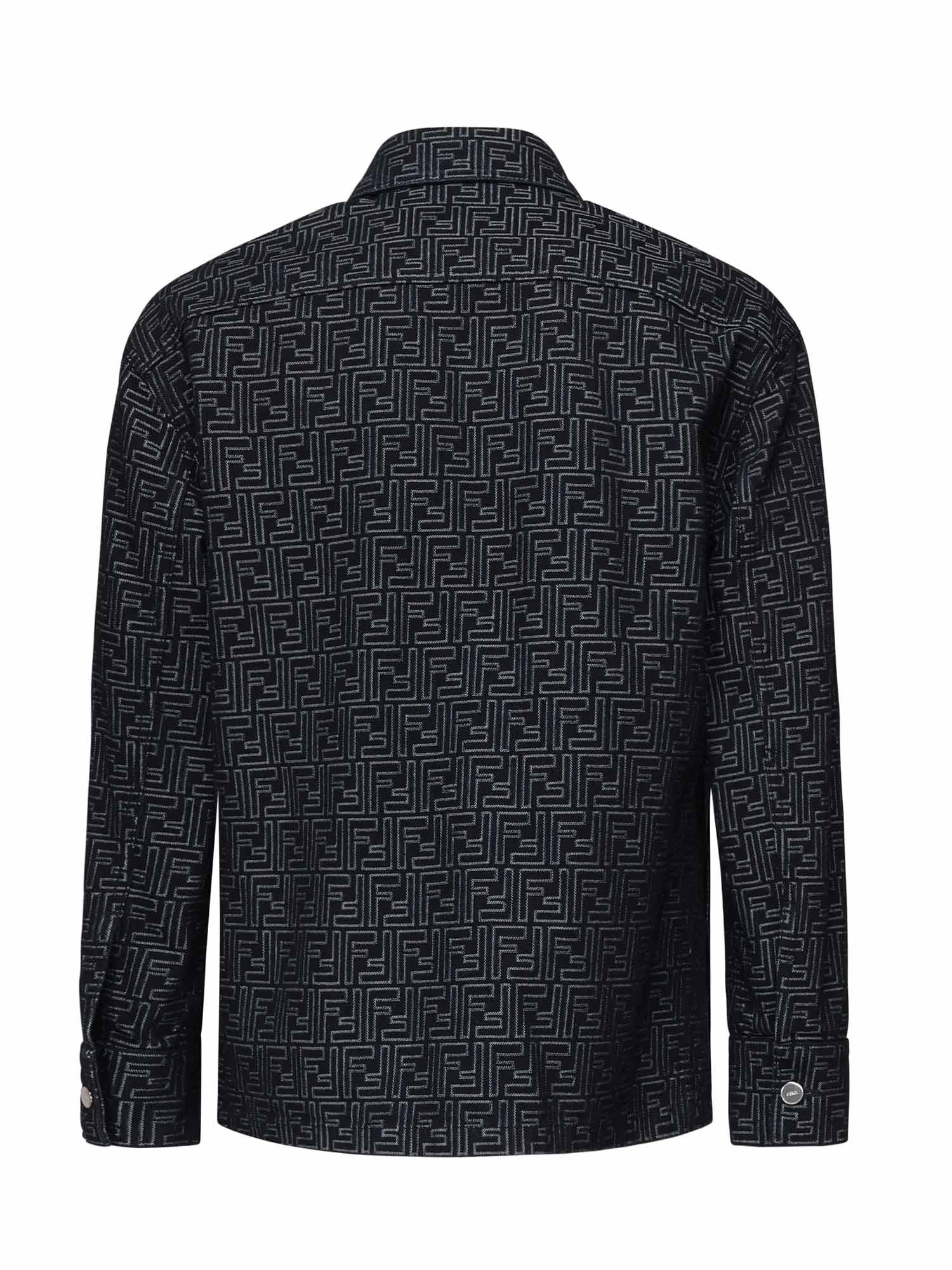 Giacca In Denim Ff Jacquard Fendi оригінал – Купити в Україні – детальний вид