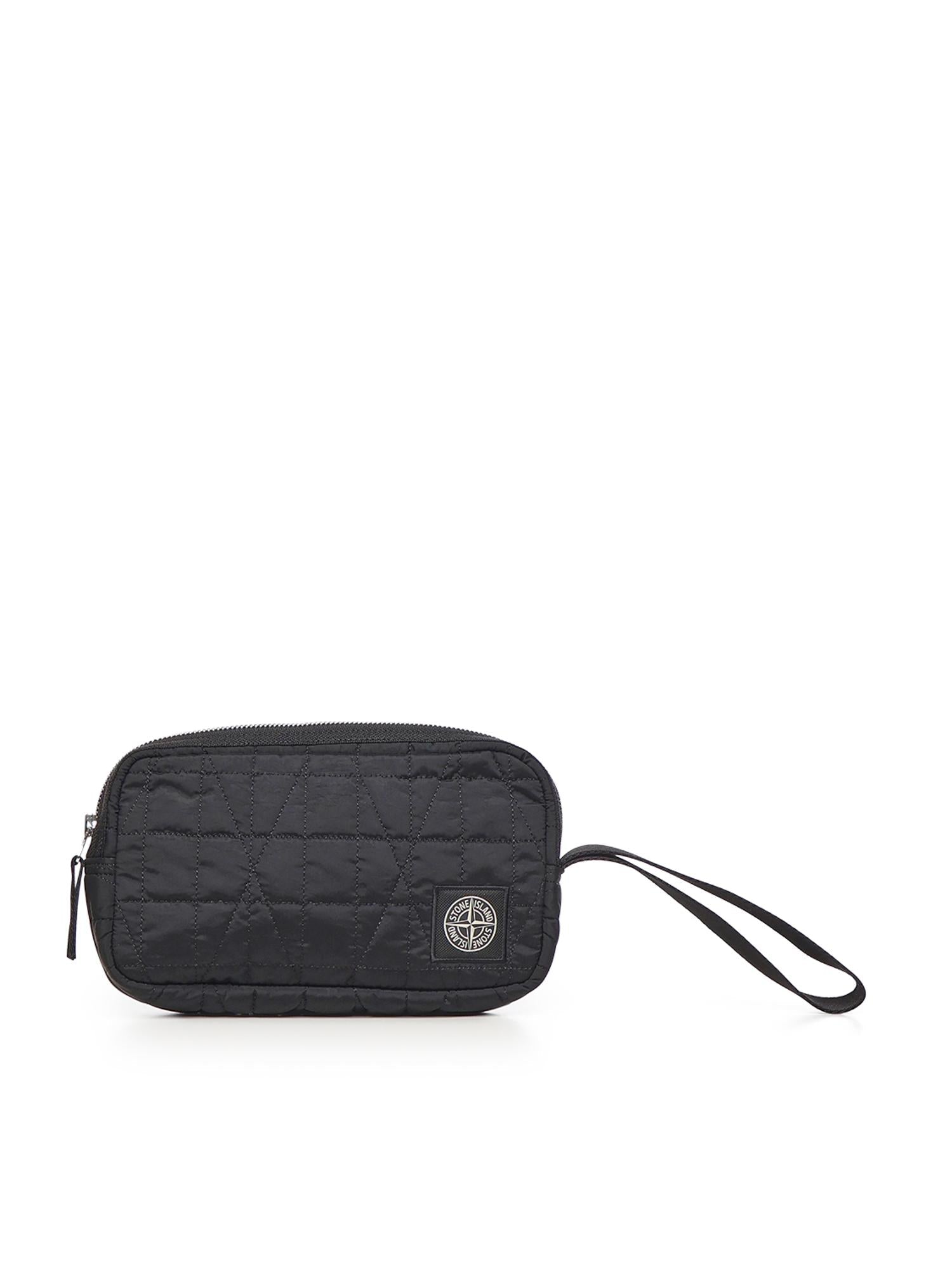 Pochette In Nylon Metal Con Logo Stone island оригінал – Купити в Україні – боковий вид