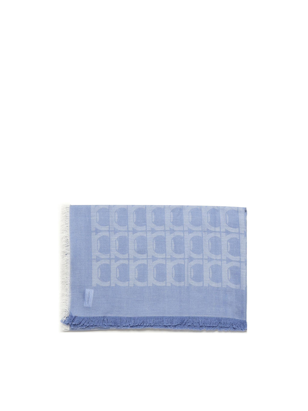 Оригінальна Stola Jacquard Gancini Monogram Salvatore ferragamo – боковий вид