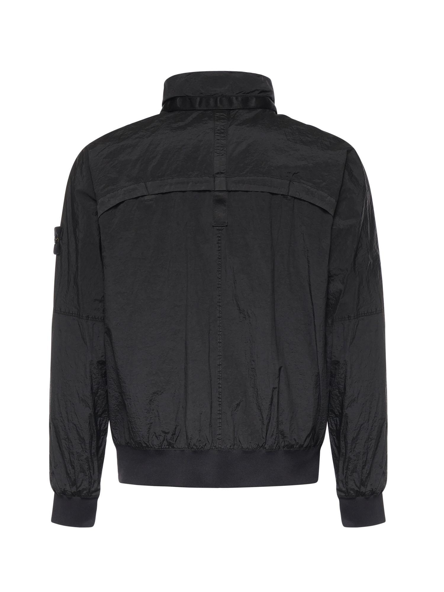 Оригінальна Giacca Con Colletto Rigido In Nylon Metal Stone island – детальний вид