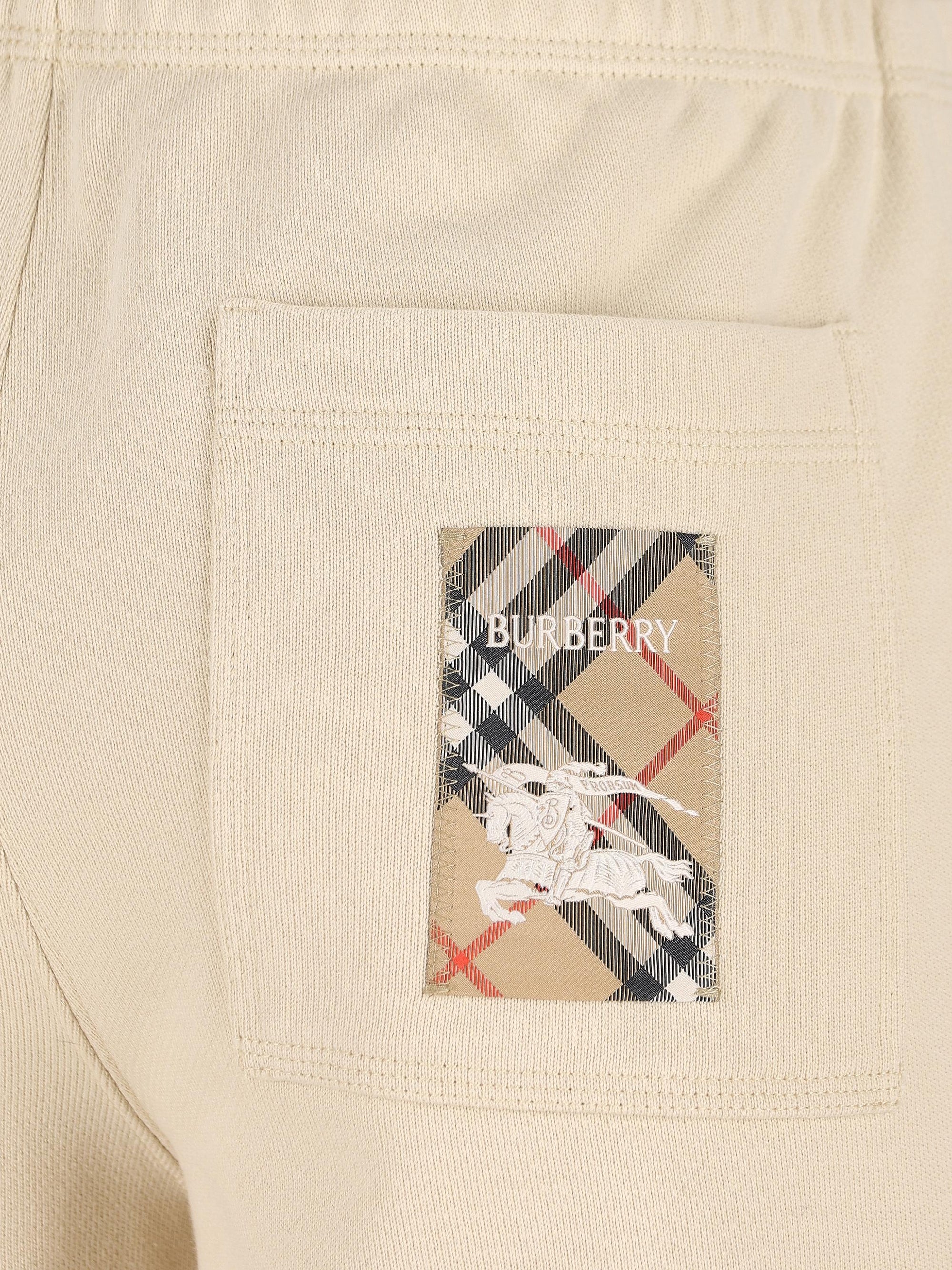 Pantaloni In Cotone Burberry – Гарантія оригінальності – збільшений вид