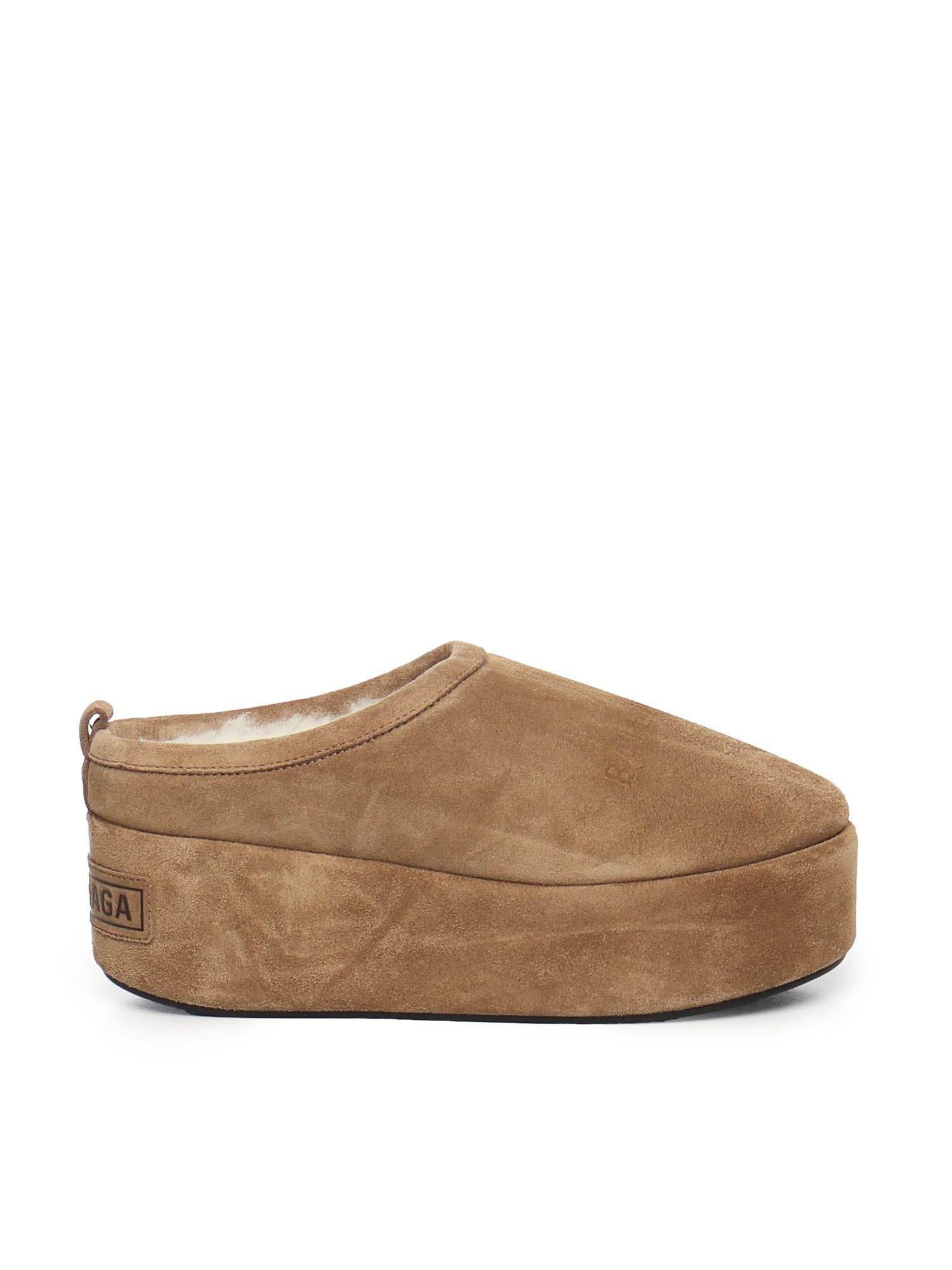 Sabot Con Plateau Alaska Soft Balenciaga оригінал – Купити в Україні – боковий вид