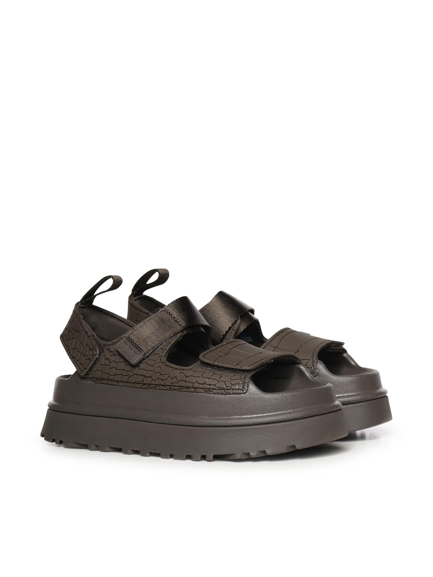 Sandali Goldenglow Embossed Ugg – Гарантія оригінальності – вид ззаду