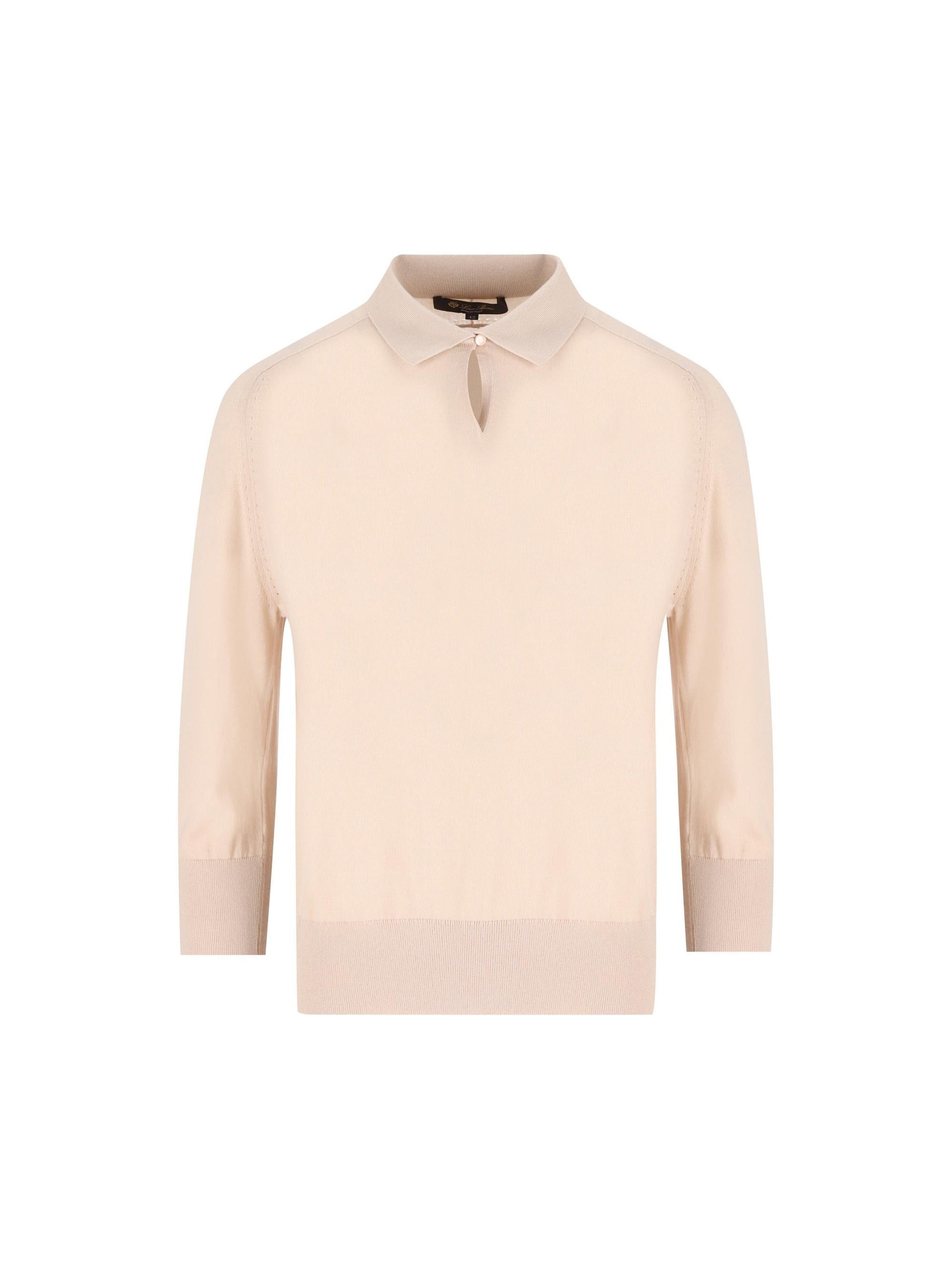Оригінальна Cashmere Polo Shirt Loro piana – боковий вид