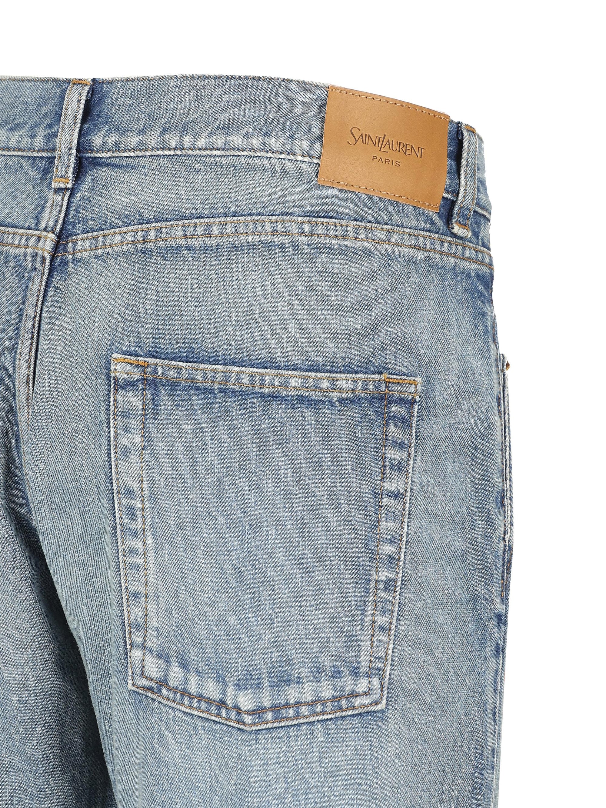 Low Rise Denim Pants Saint laurent – Гарантія оригінальності – збільшений вид