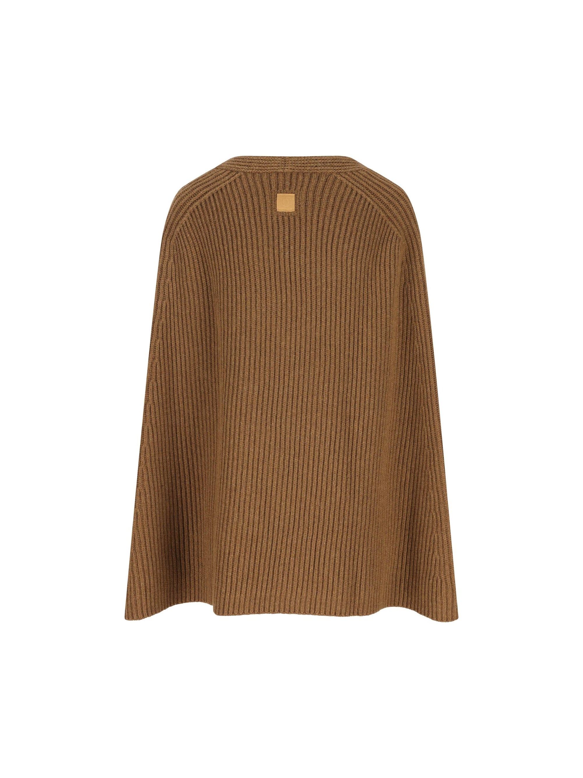 Оригінальна Cashmere Blend Coat Salvatore ferragamo – вид ззаду