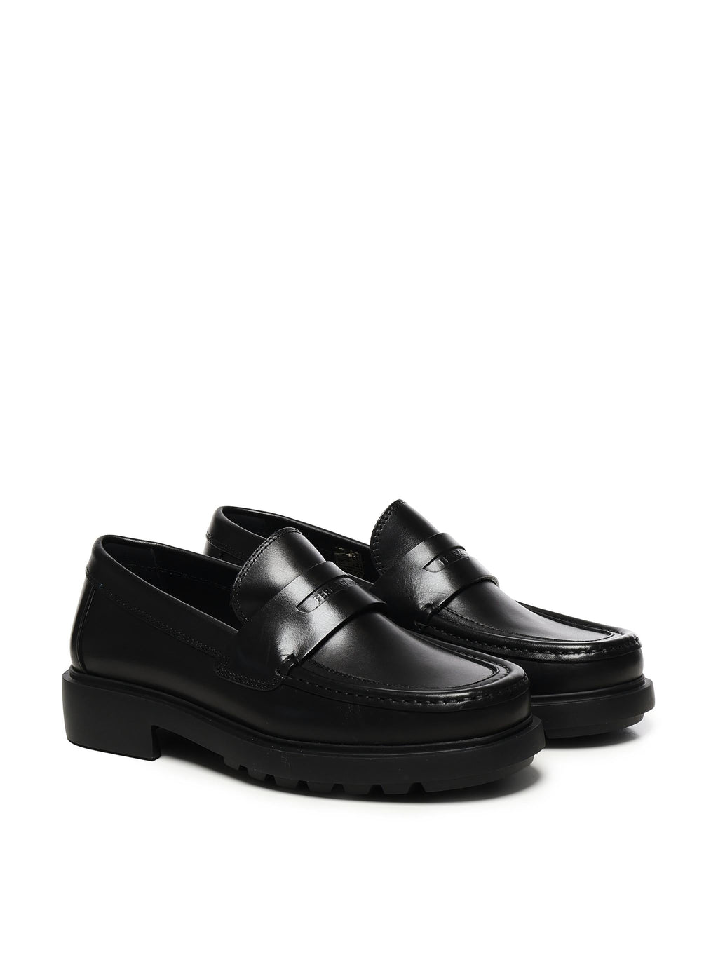 Mocassini In Pelle DI Vitello Salvatore ferragamo оригінал – Купити в Україні – вид ззаду