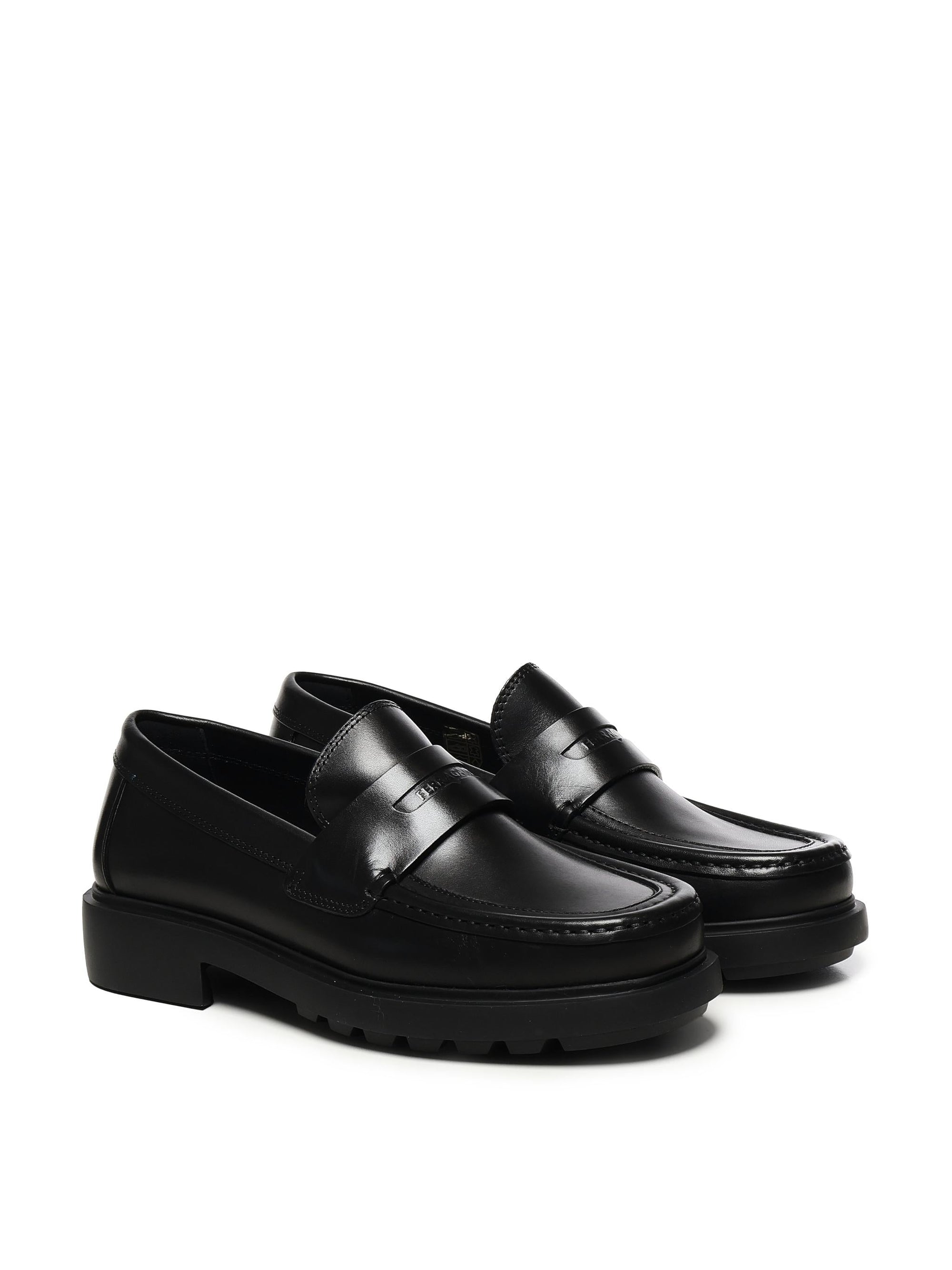 Mocassini In Pelle DI Vitello Salvatore ferragamo оригінал – Купити в Україні – вид ззаду