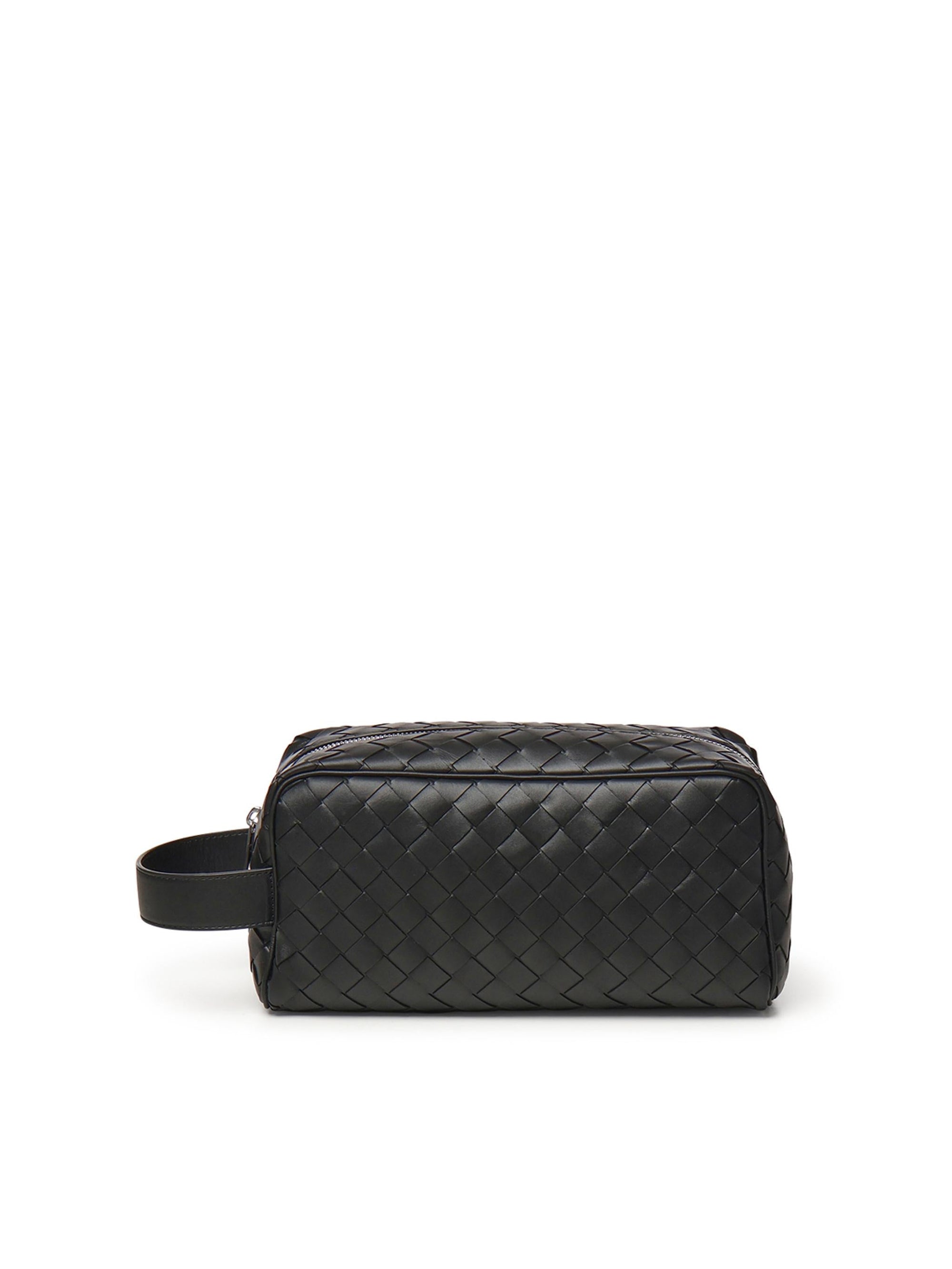 Pochette Da Viaggio Intrecciato Bottega veneta – Гарантія оригінальності – боковий вид