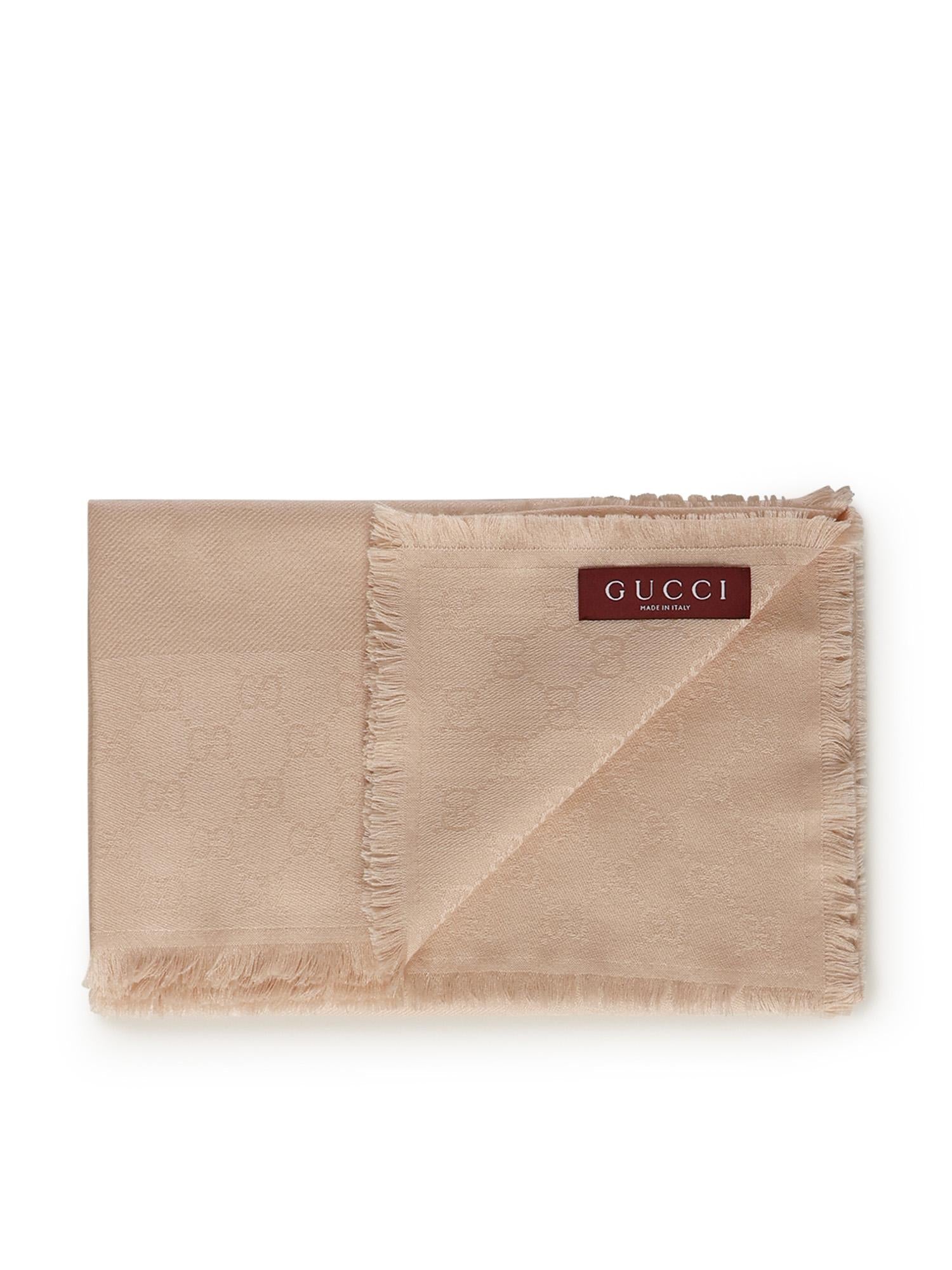 Scialle In Lana E Seta Jacquard Gucci оригінал – Купити в Україні – детальний вид