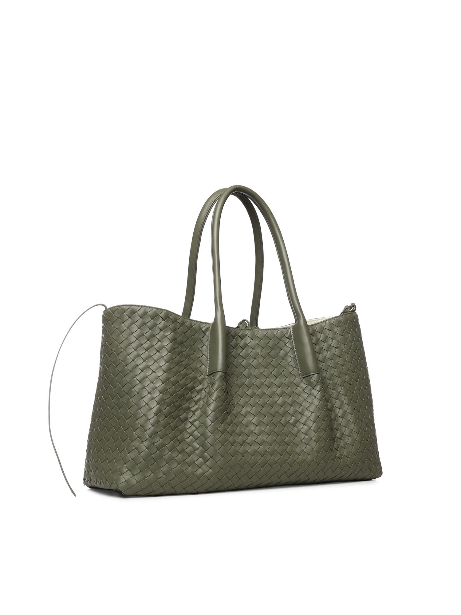 Borsa Tote Pinacoteca Grande Bottega veneta оригінал – Купити в Україні – вид ззаду