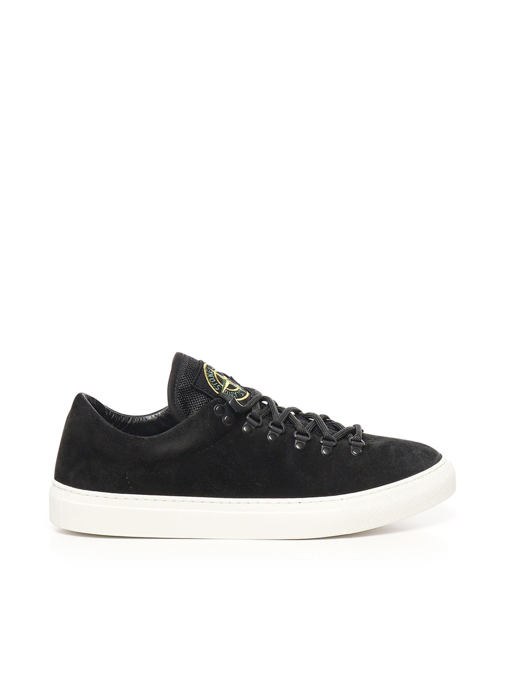 Sneakers Con Applicazione Compass Stone island оригінал – Купити в Україні – боковий вид