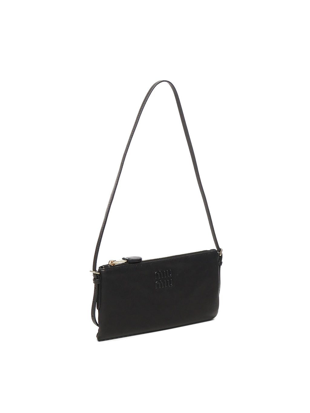 Pouch Con Logo Miu miu оригінал – Купити в Україні – вид ззаду