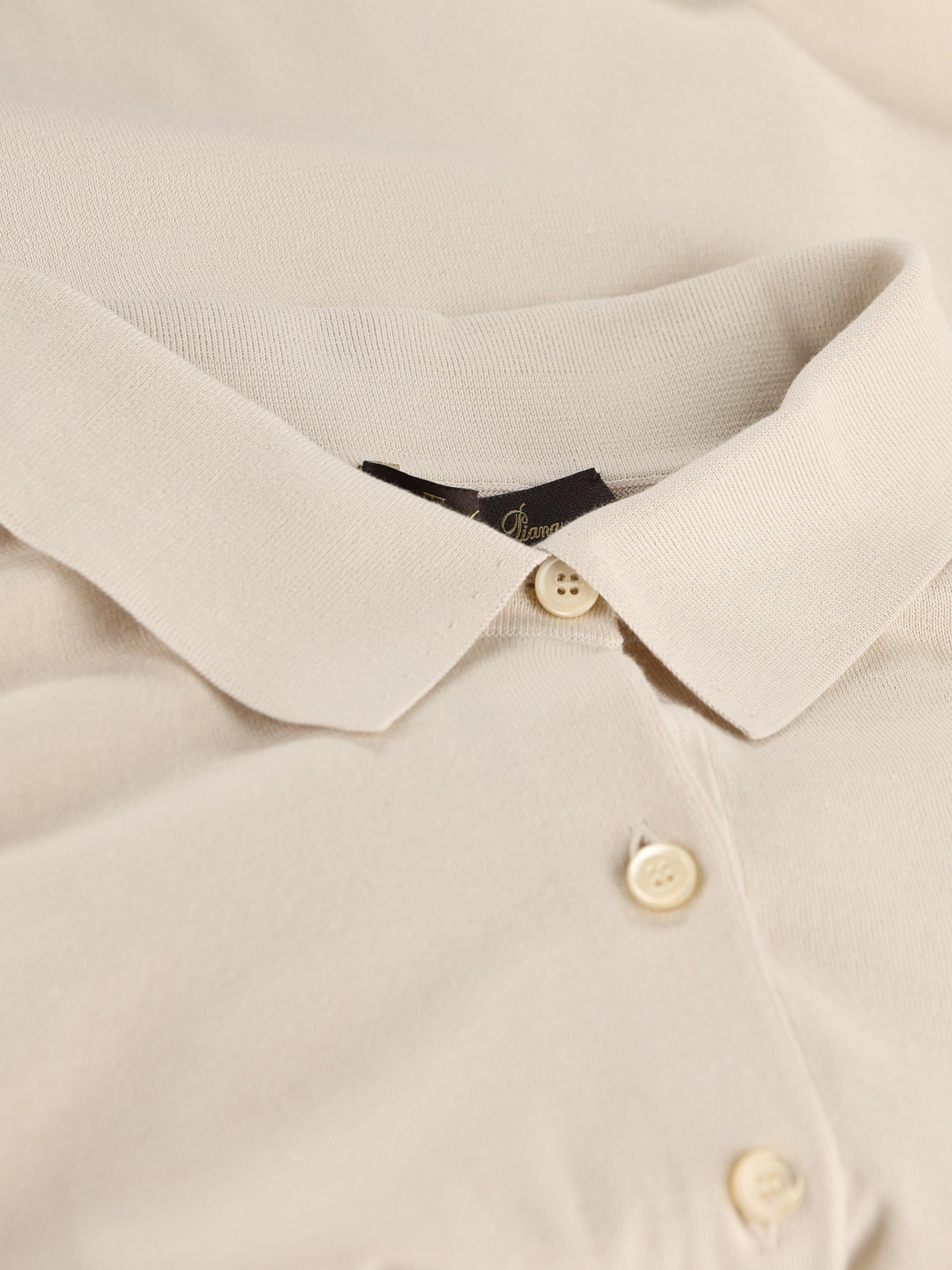 Cotton Polo Loro piana – Гарантія оригінальності – детальний вид