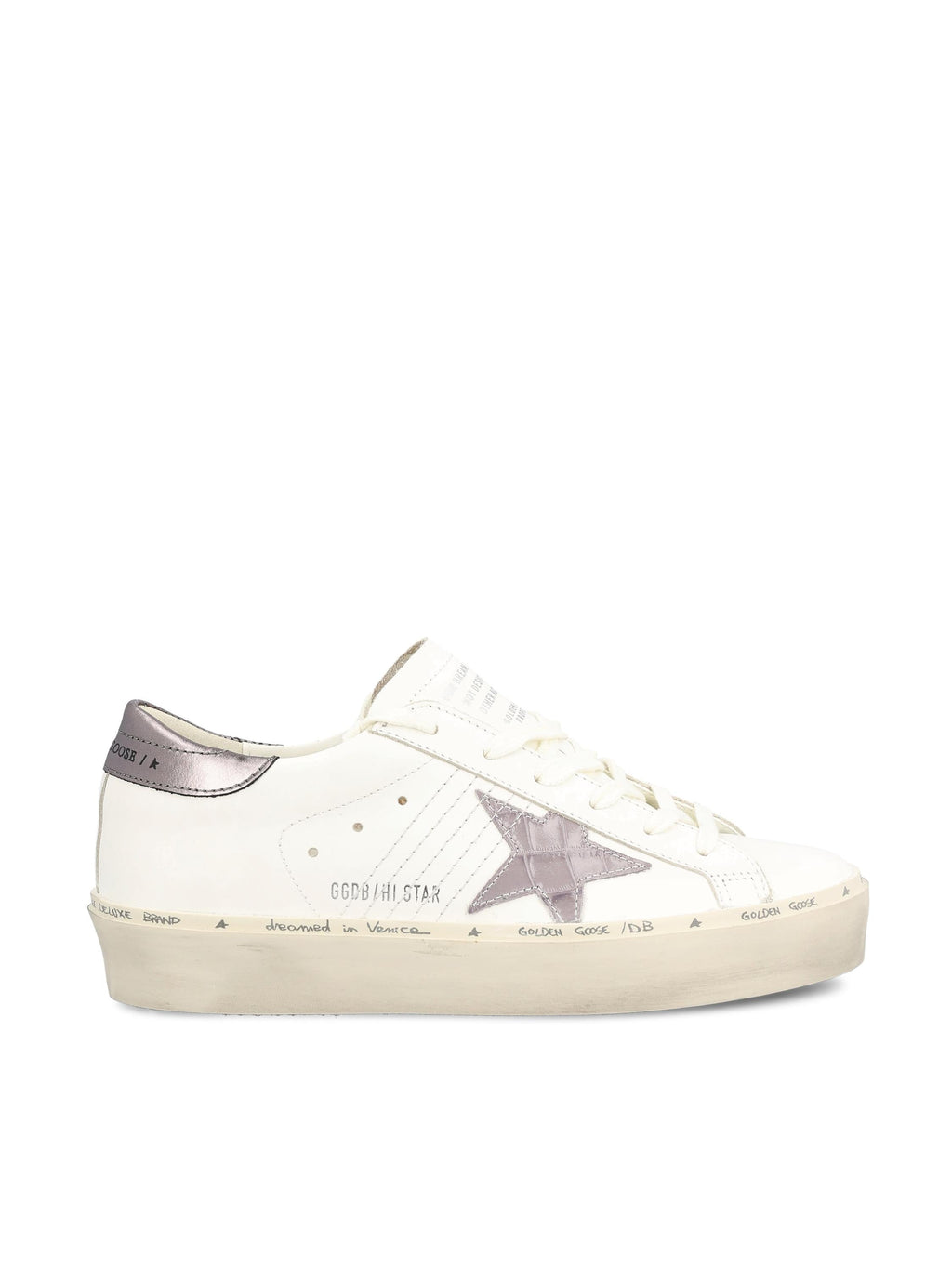Hi Star Sneakers Golden goose – Гарантія оригінальності – боковий вид