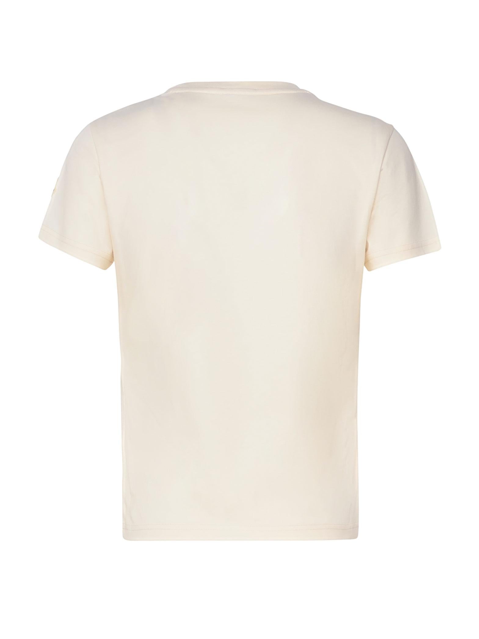 T-Shirt In Cotone Moncler – Гарантія оригінальності – детальний вид