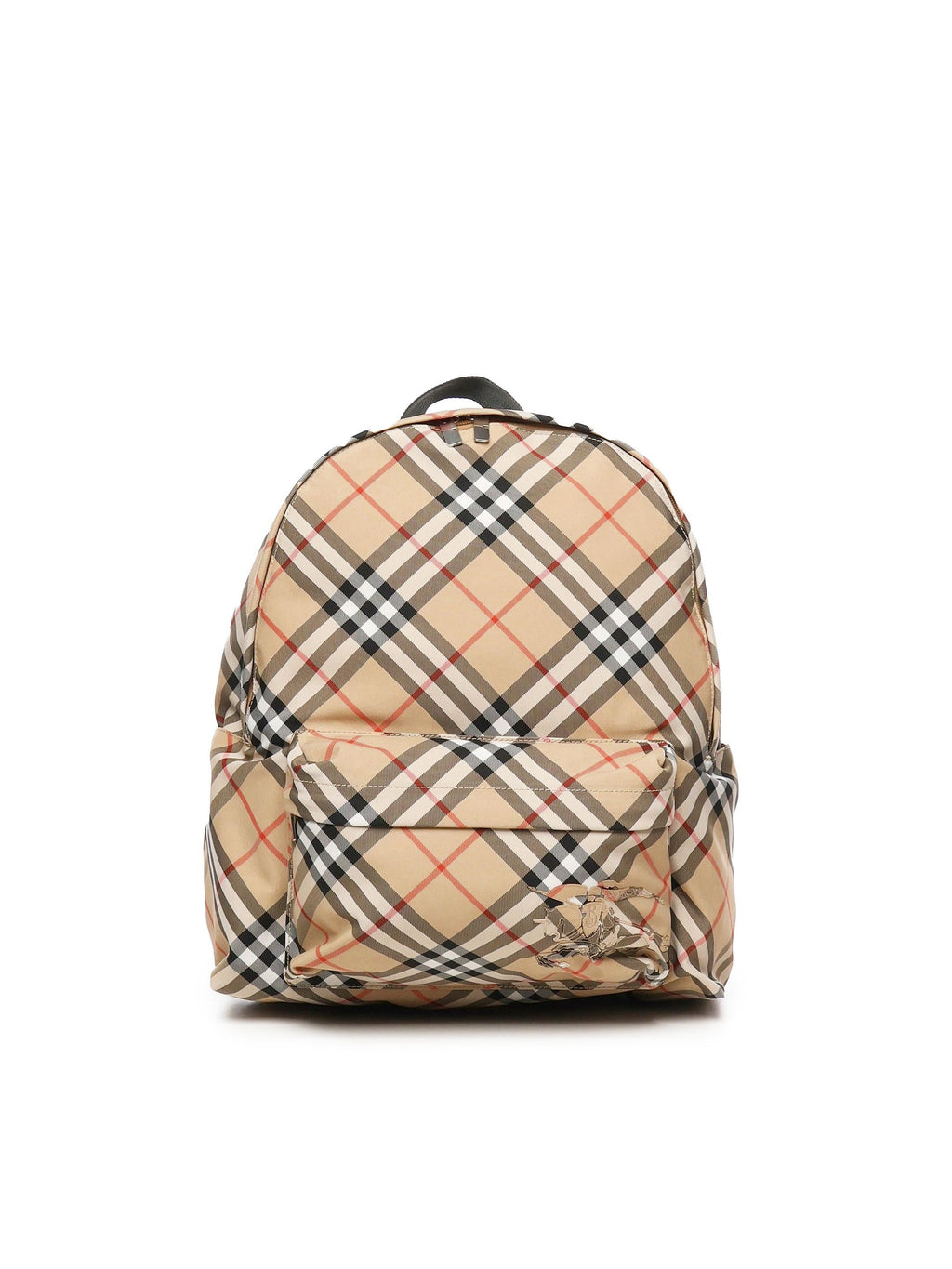 Zaino Nova Check Burberry – Гарантія оригінальності – боковий вид