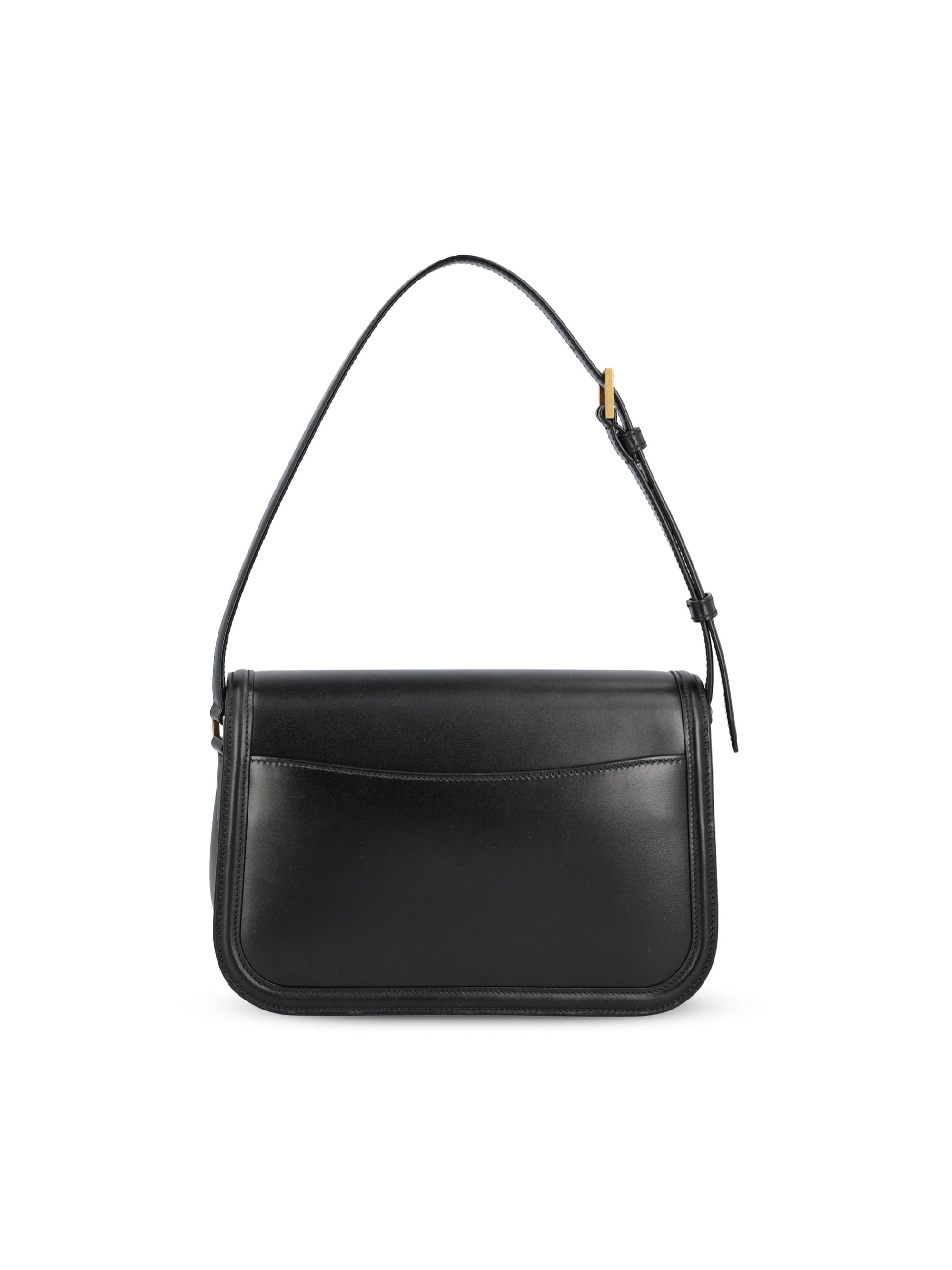 Medium Solferino Leather Bag Saint laurent оригінал – Купити в Україні – вид ззаду